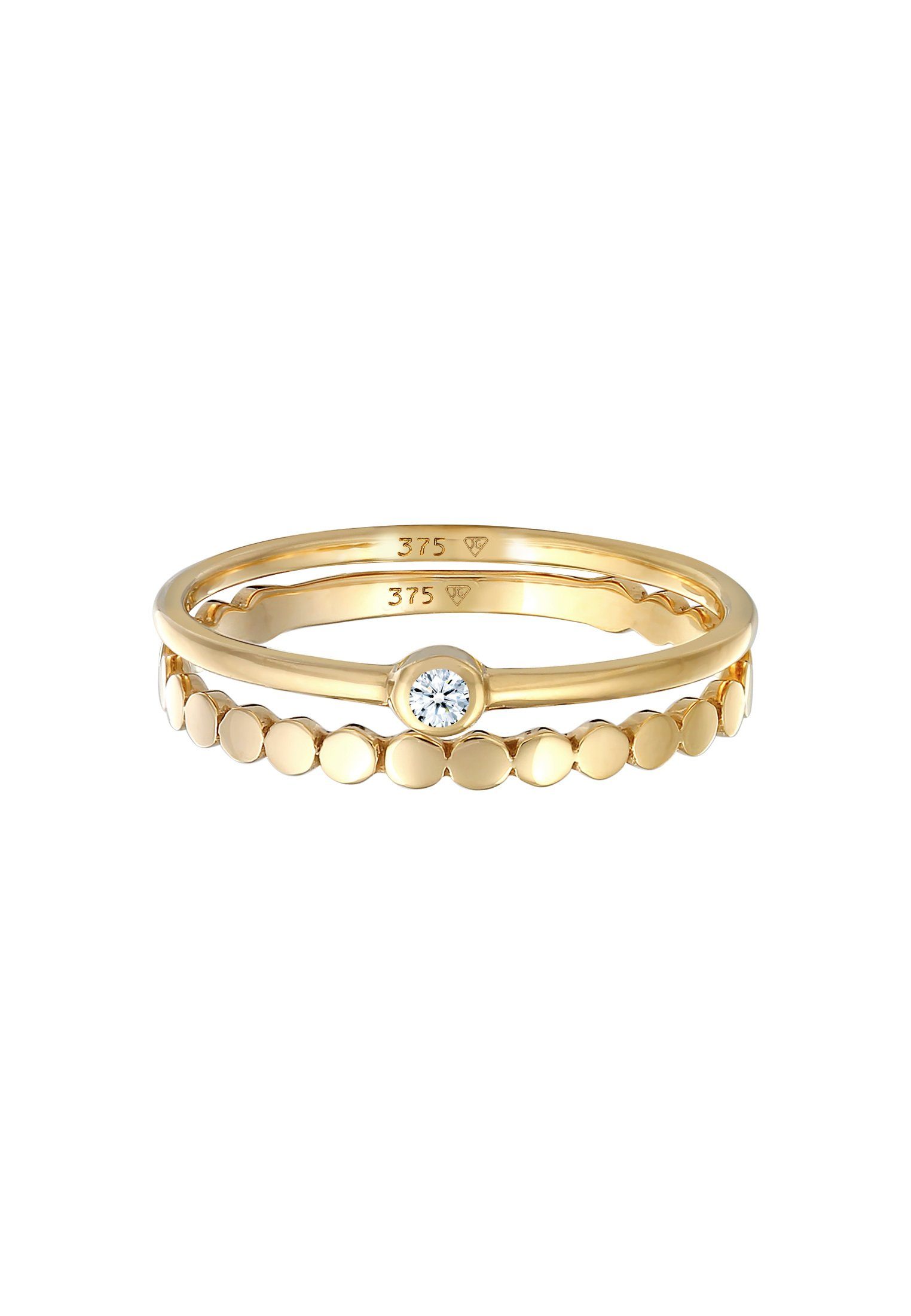 Elli DIAMONDS Diamantring Eternity Solitär Diamant günstig online kaufen