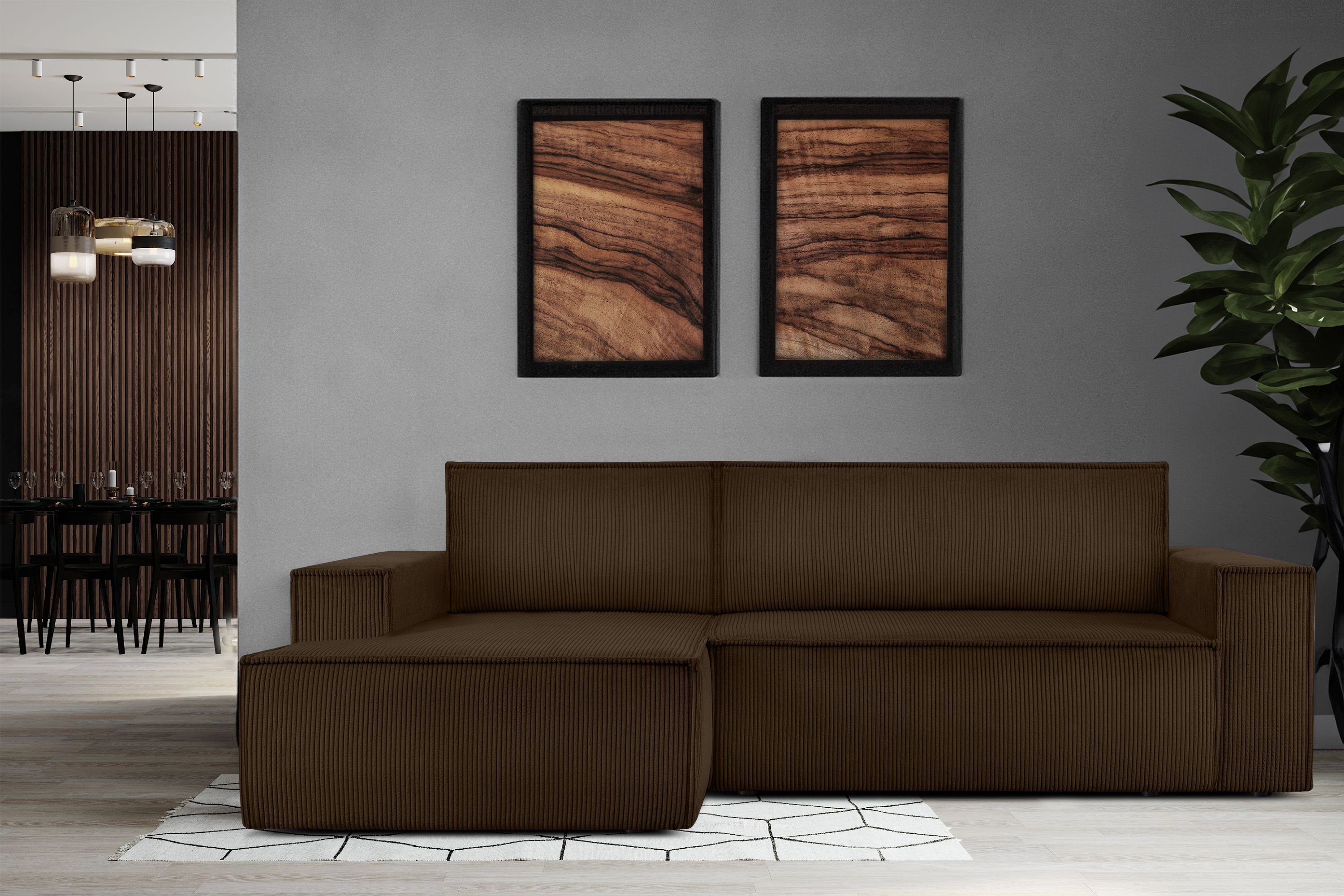 KONSIMO® Ecksofa NAPI Ecksofa links, hergestellt günstig online kaufen