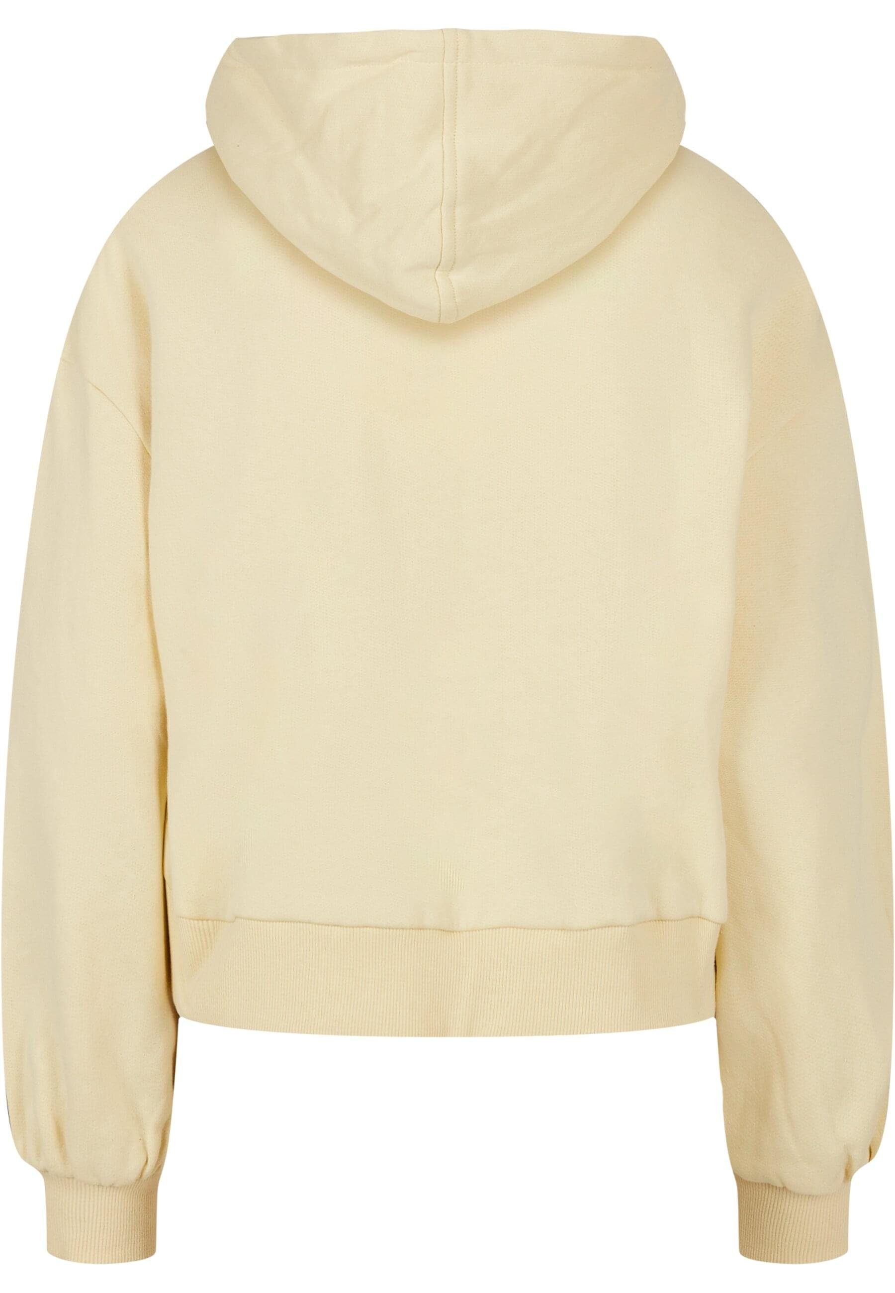 Merchcode Kapuzenpullover Damen Woodstock - Peanuts Hoody Organic Oversized softyellow (1-tlg) Ladies