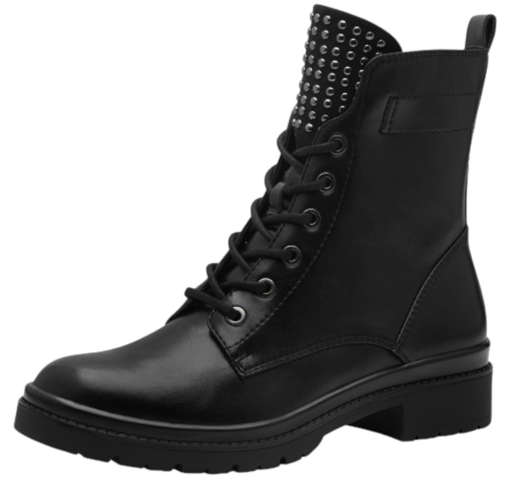 1-25236-43 001 Black Stiefelette