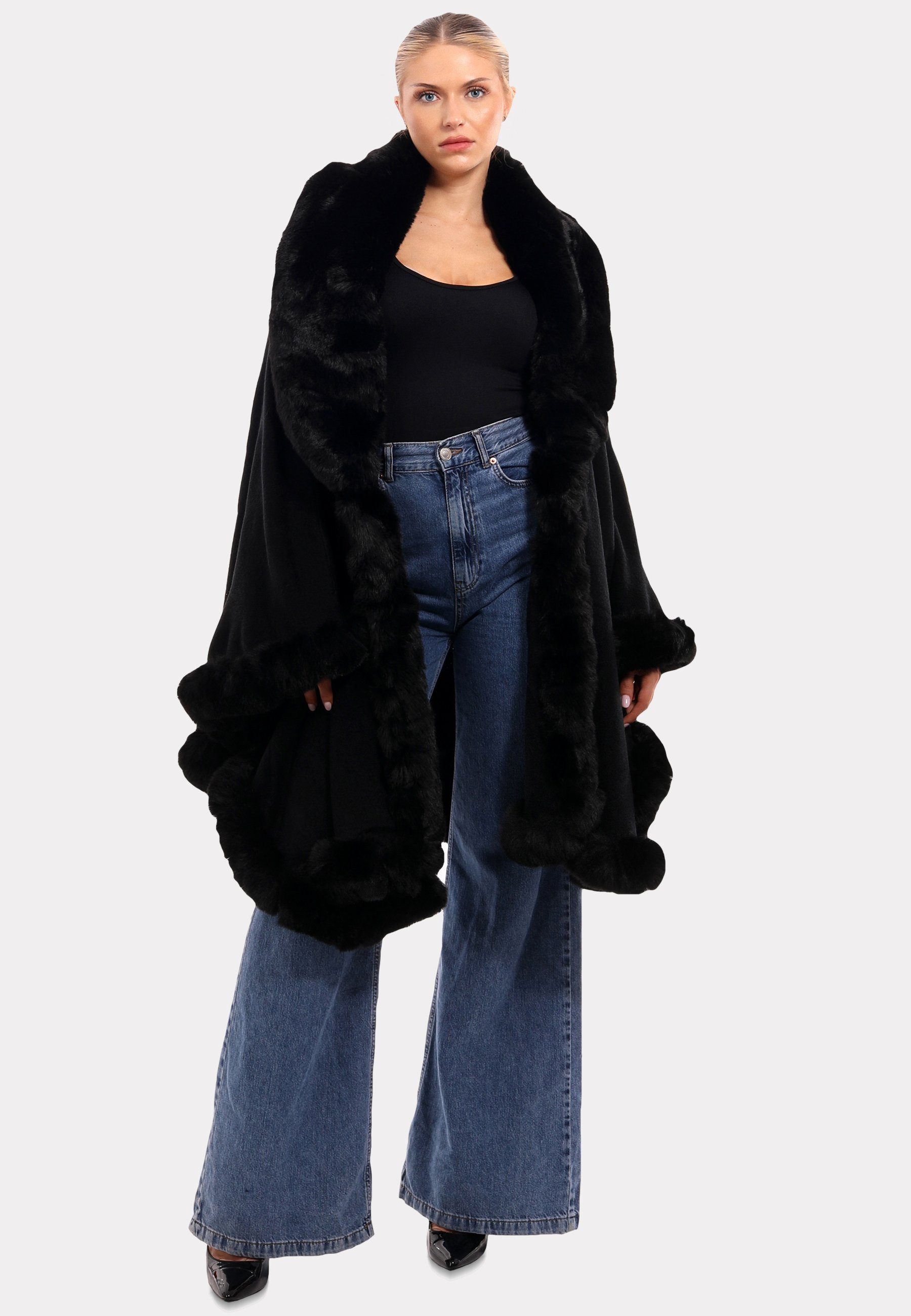 YC Fashion & Style Poncho "Edler günstig online kaufen