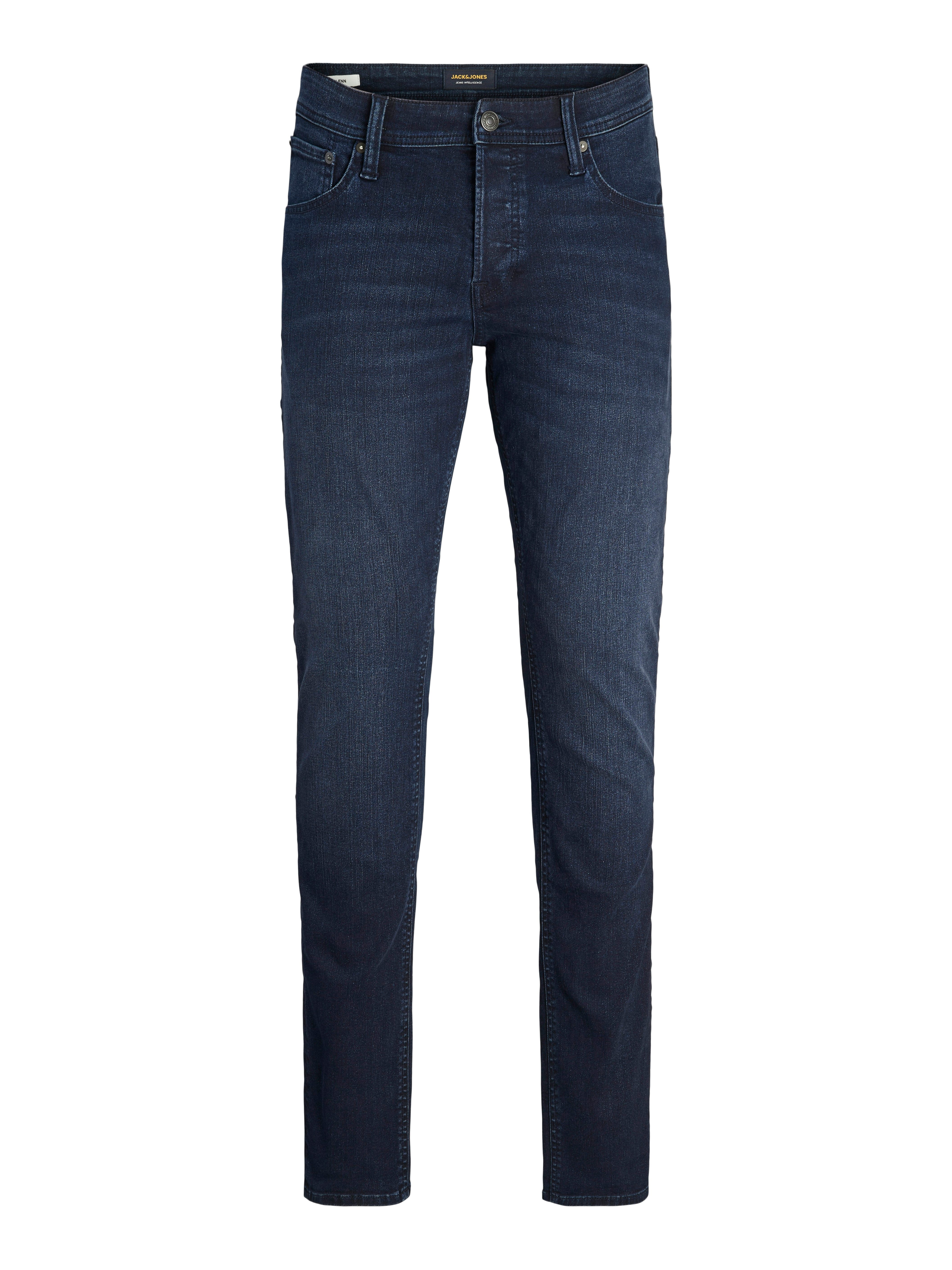 Jack & Jones Slim-fit-Jeans JJIGLENN mit Used-Look und Stretchkomfort Abriebeffekte, modisch, slim fit, Baumwollmischung – Bild 5 von 5