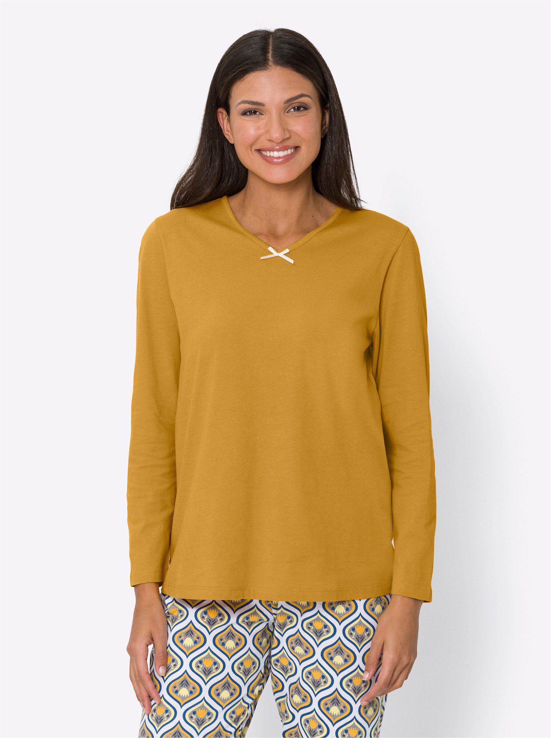 Sieh an! Schlafanzug Schlafanzugshirt . günstig online kaufen