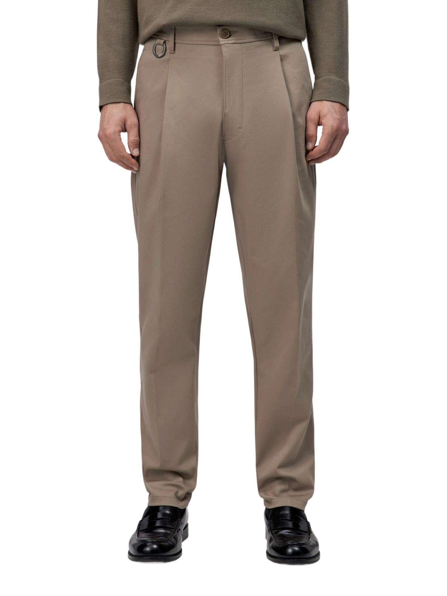 Drykorn Stoffhose natur, Casual, Baumwolle, Unifarben, Regular Fit, Mittel