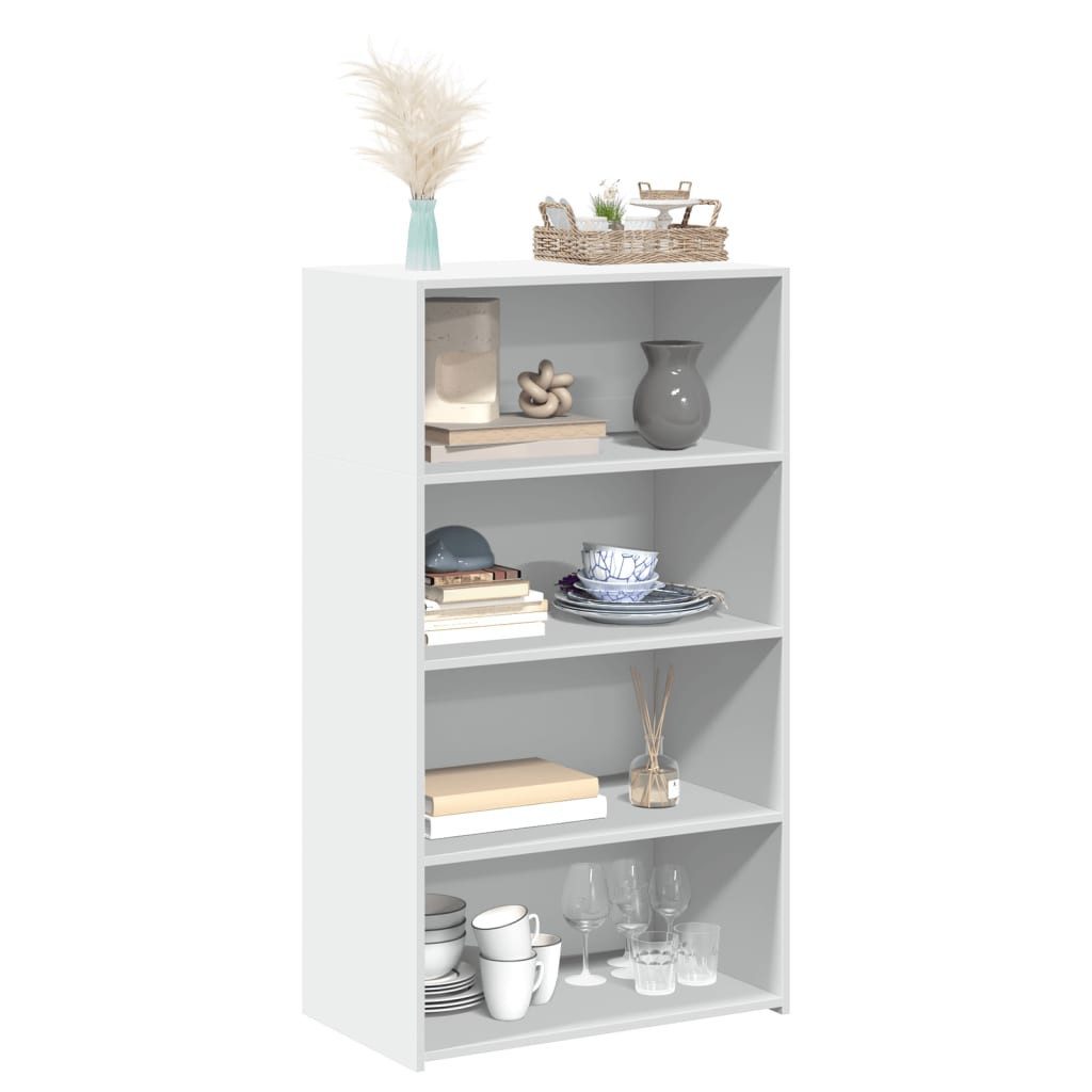 vidaXL Highboard Highboard Weiß 70x41x124 cm Holzwerkstoff (1 St) günstig online kaufen