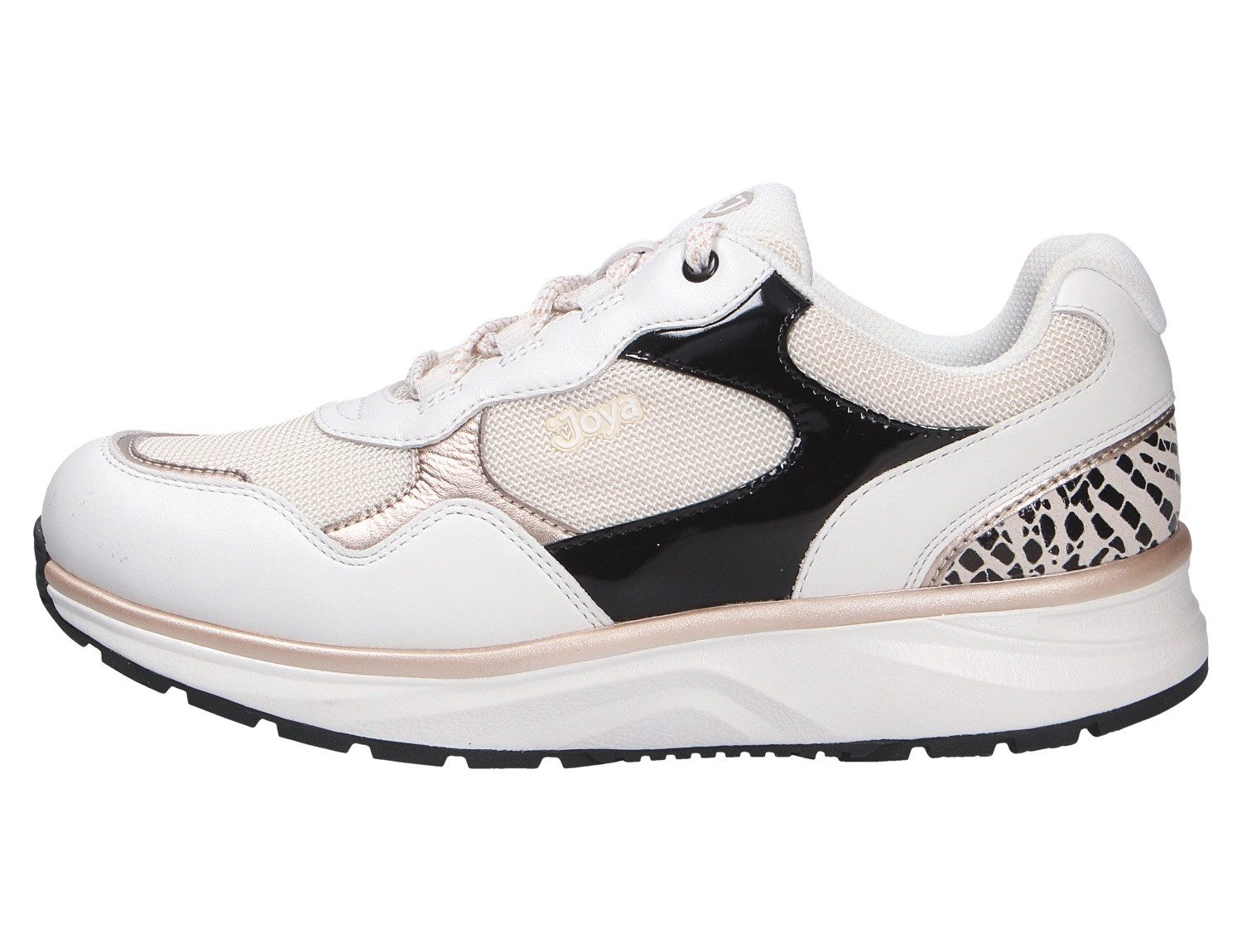 Joya Tina III white/gold Schnürschuh Hochwertige Qualität günstig online kaufen