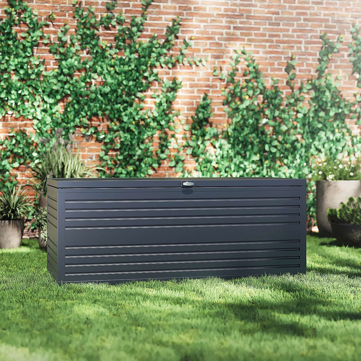Weide Gartenbox Weide Gartenbox 100% Aluminium 1015 L 180 x 74 x 79 cm