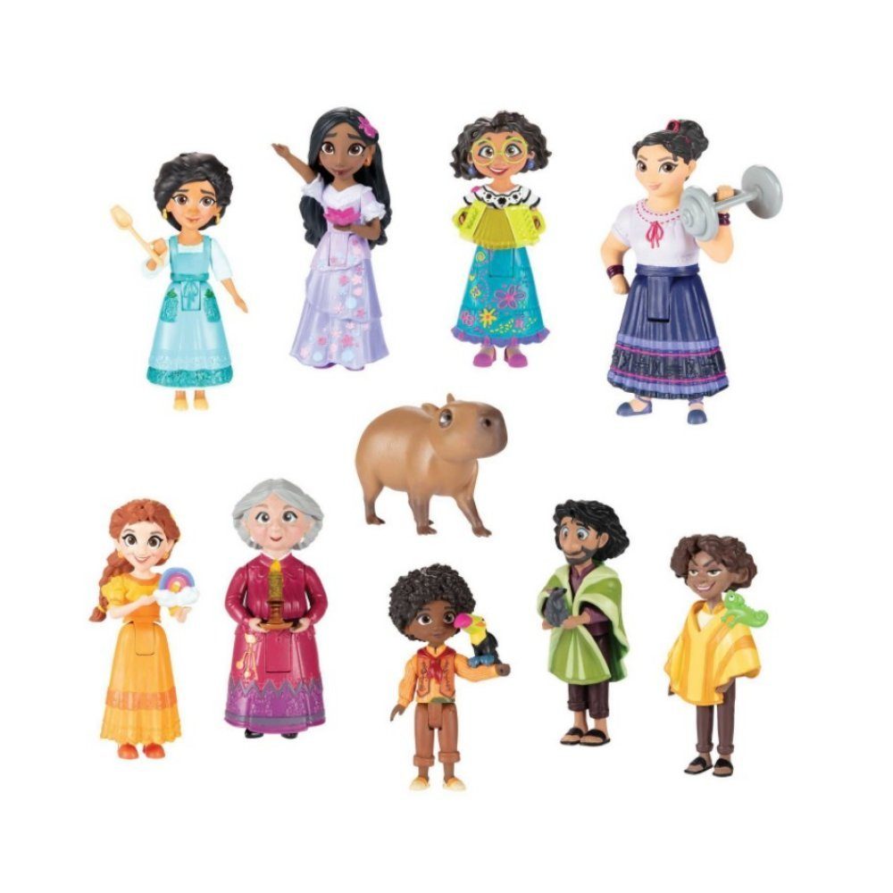 Jakks Pacific Minipuppe Disney Encanto Familie Madrigal 10er Figuren-Set  (Set)