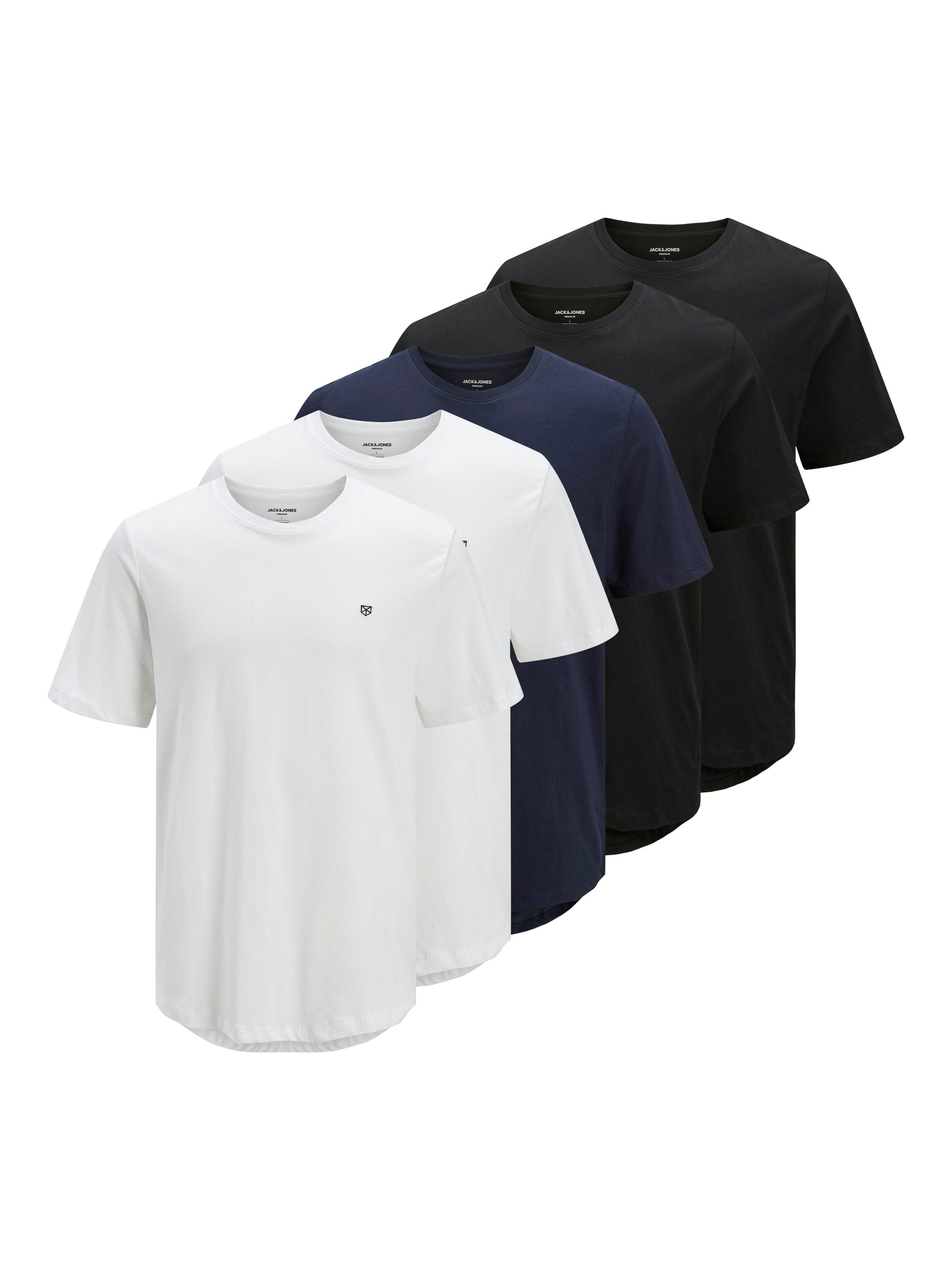 Jack & Jones T-Shirt JPRBLABrody (5-tlg) günstig online kaufen