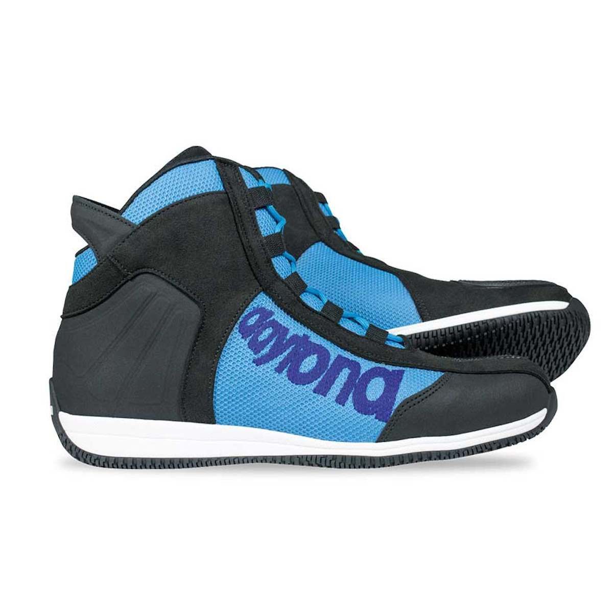 Daytona Daytona AC4 WD schwarz / blau 43 Motorradstiefel (Packung, Antistatische und Öl- und Benzinfeste Sohle)