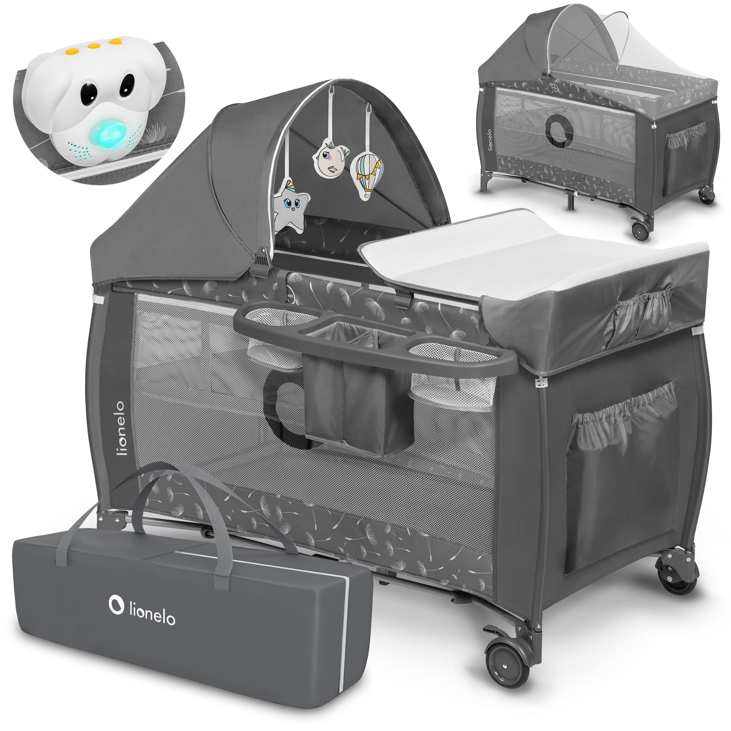lionelo Baby-Reisebett LO-SVEN PLUS, ab Geburt günstig online kaufen