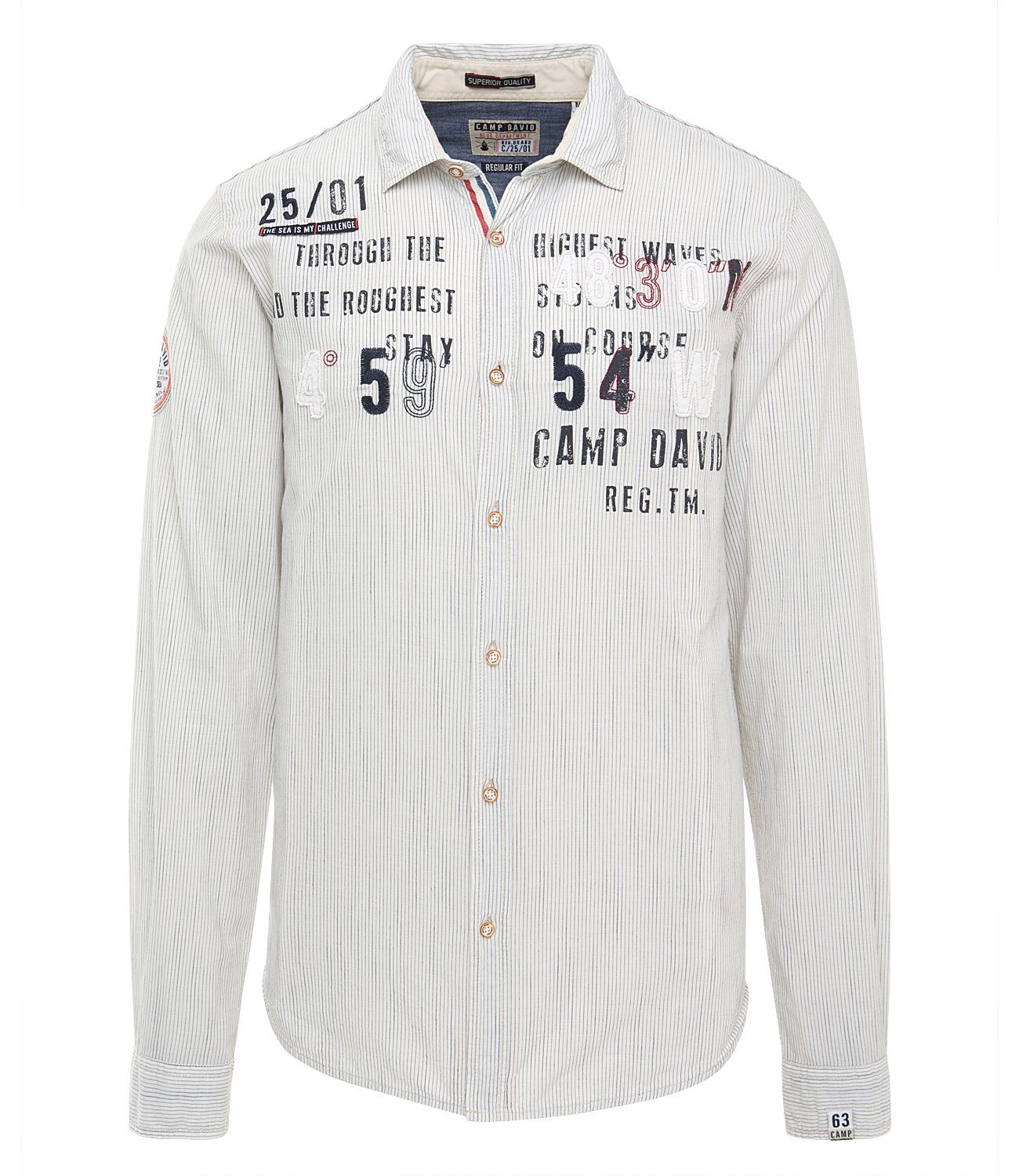 CAMP DAVID Langarmhemd online kaufen OTTO