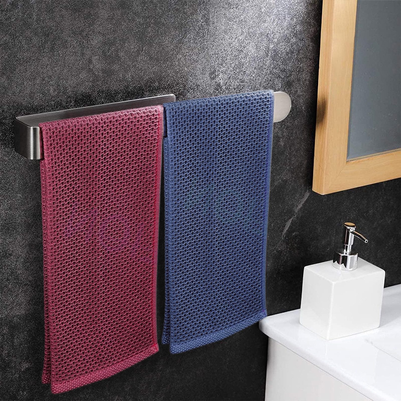 CALIYO Handtuchhalter Selbstklebend Bad Ohne Bohren Handtuchhalterung 23CM/ günstig online kaufen