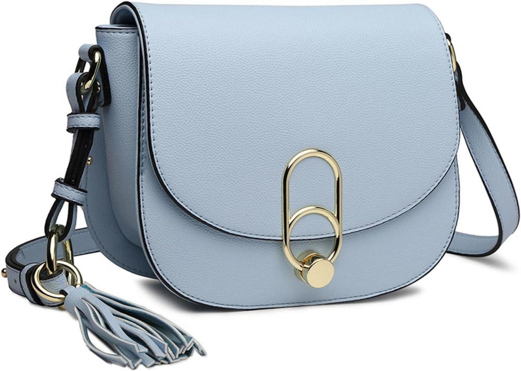 Schultertasche Damen Schultertasche Umhängetasche Modern Reißverschluss Quaste