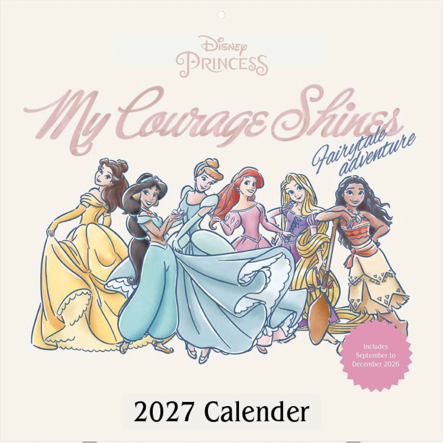PYRAMID Wandkalender DISNEY PRINCESS 2027