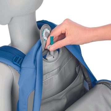 coocazoo Schulranzen Schulrucksack-Set MATE All Blue 2-teilig (Rucksack + Mäppchen), ergonomisch, reflektiert, Körpergröße: 135 - 180 cm