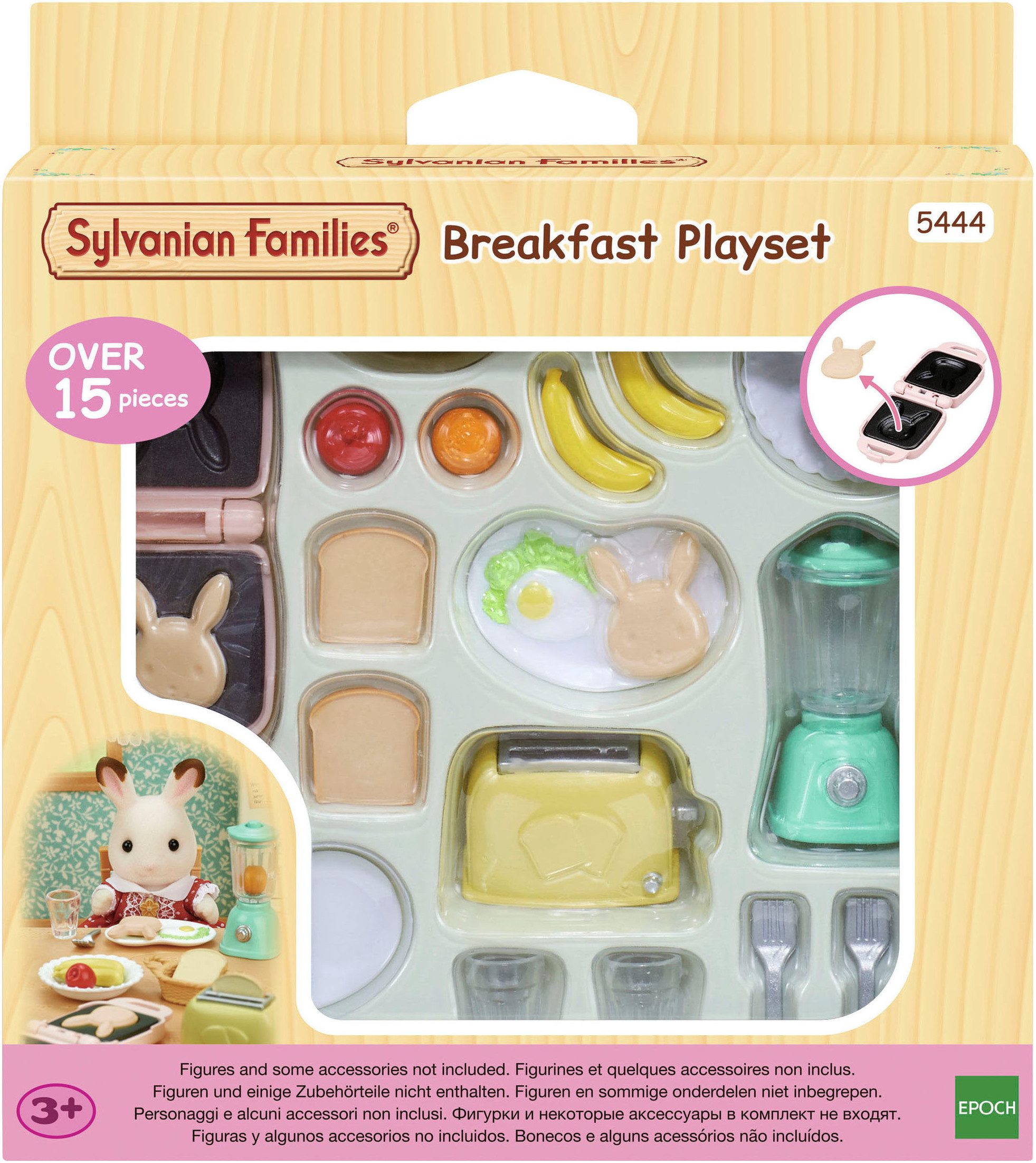 Sylvanian Families Spielwelt Frühstücks-Set mit Toaster günstig online kaufen