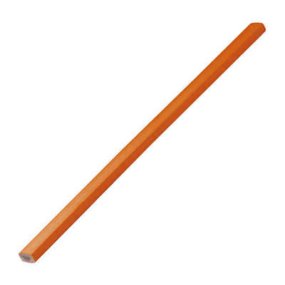 Livepac Office Bleistift 10 Zimmermannsbleistifte / Länge: 25cm / Farbe: lackiert orange