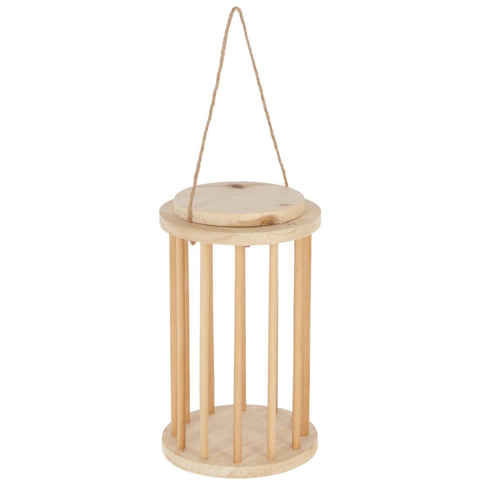 Kerbl Outdoor-Spielzeug Nagerzubehör - Heuraufe 3 in 1 - ca. 25 x 15 cm, Holz