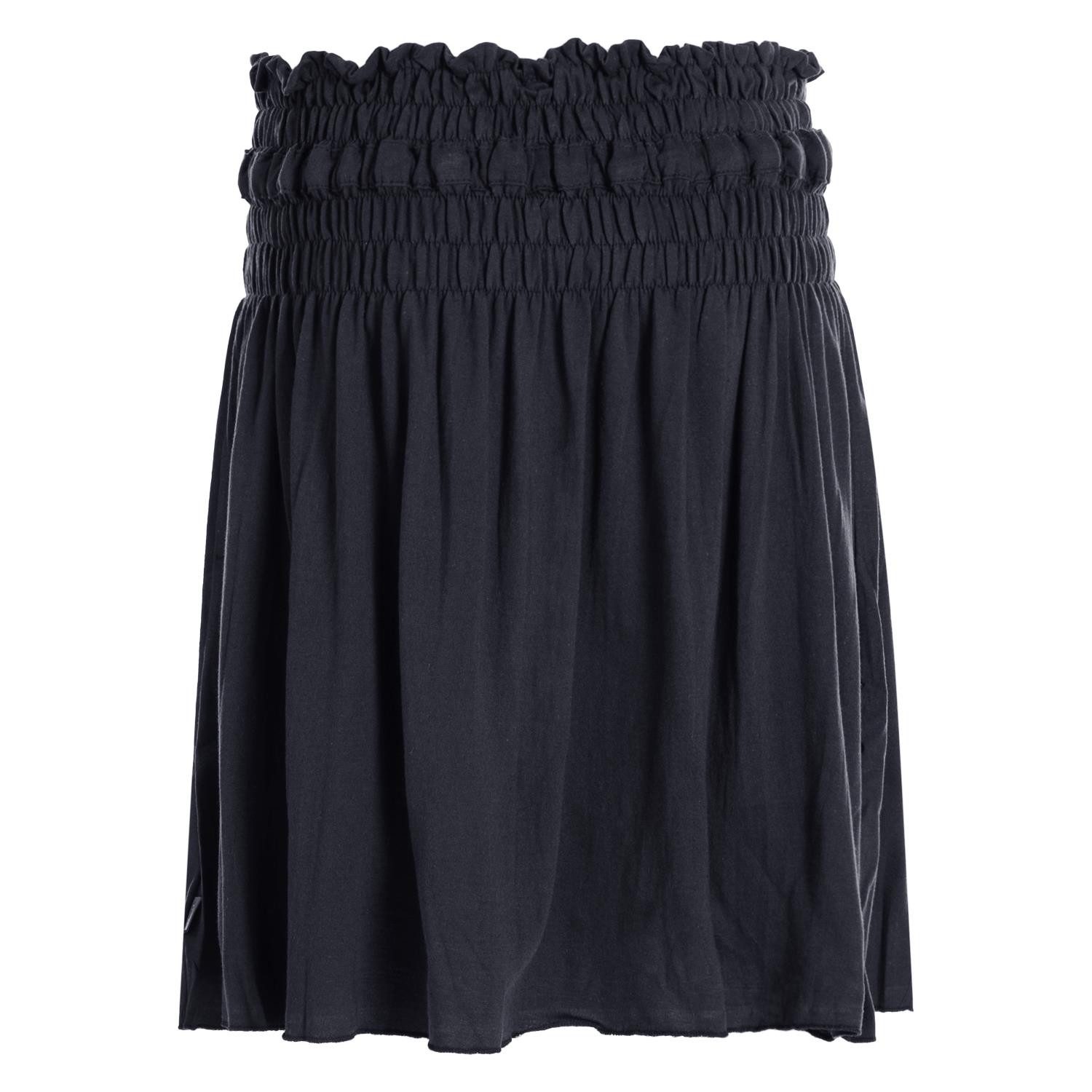 Vishes A-Linien-Rock Damen Rock knielang Basic-Rock günstig online kaufen