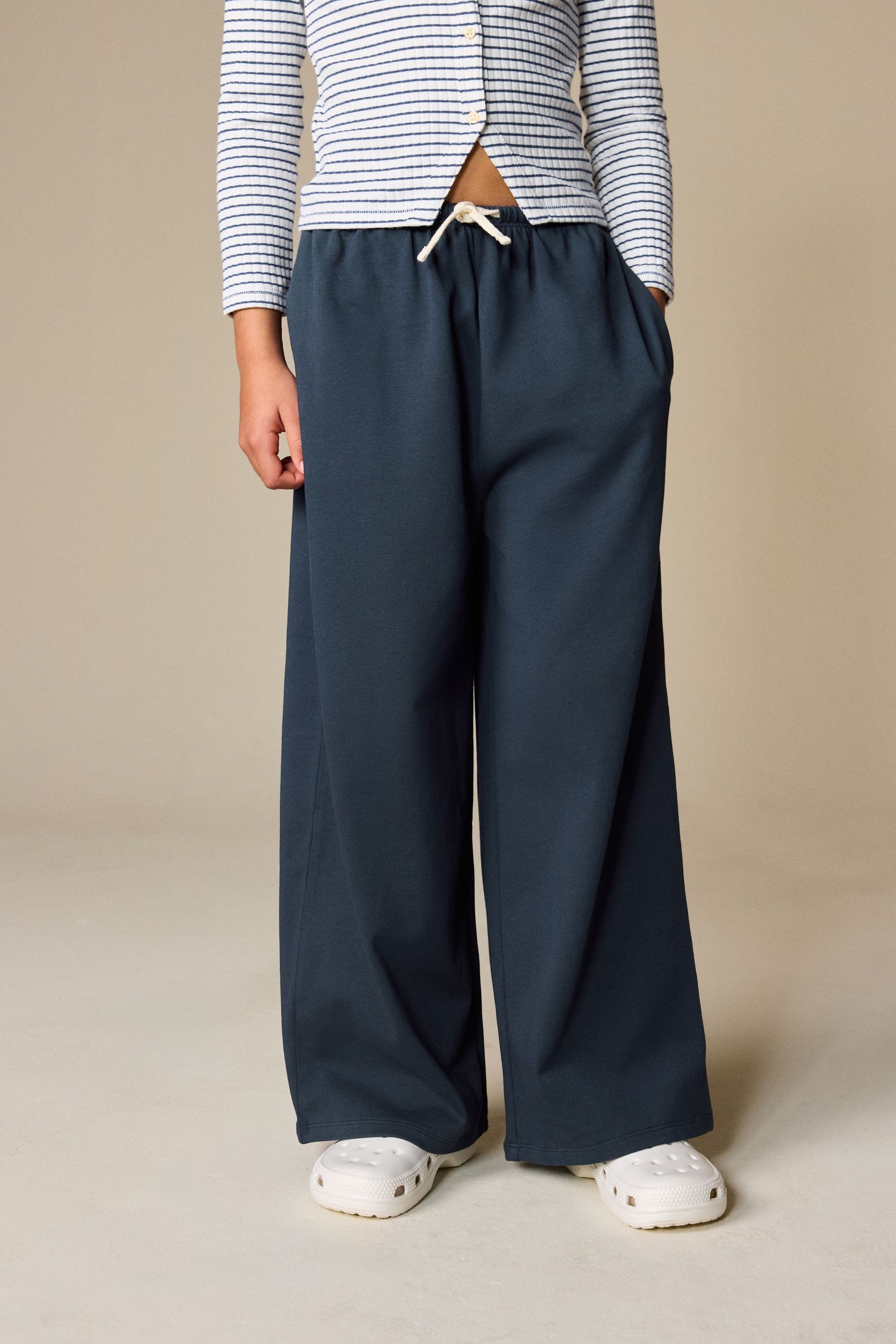 Next Palazzohose Hose mit weitem Bein (1-tlg)
