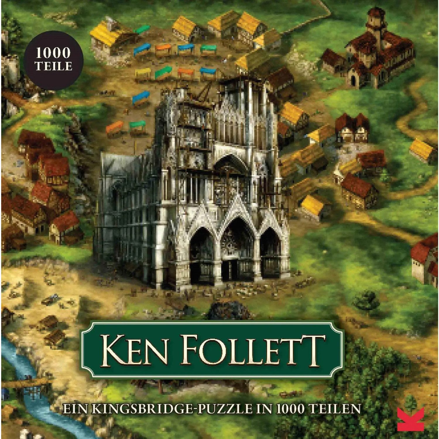 Laurence King Puzzle Ken Follett. Ein Kingsbridge-Puzzle in 1000 Teilen, 1000 Puzzleteile