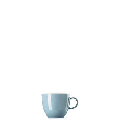 Thomas Porzellan Tasse Sunny Day Soft Blue Kaffeetasse Ø 8,0 cm - h 6,8 cm 200ml, Porzellan
