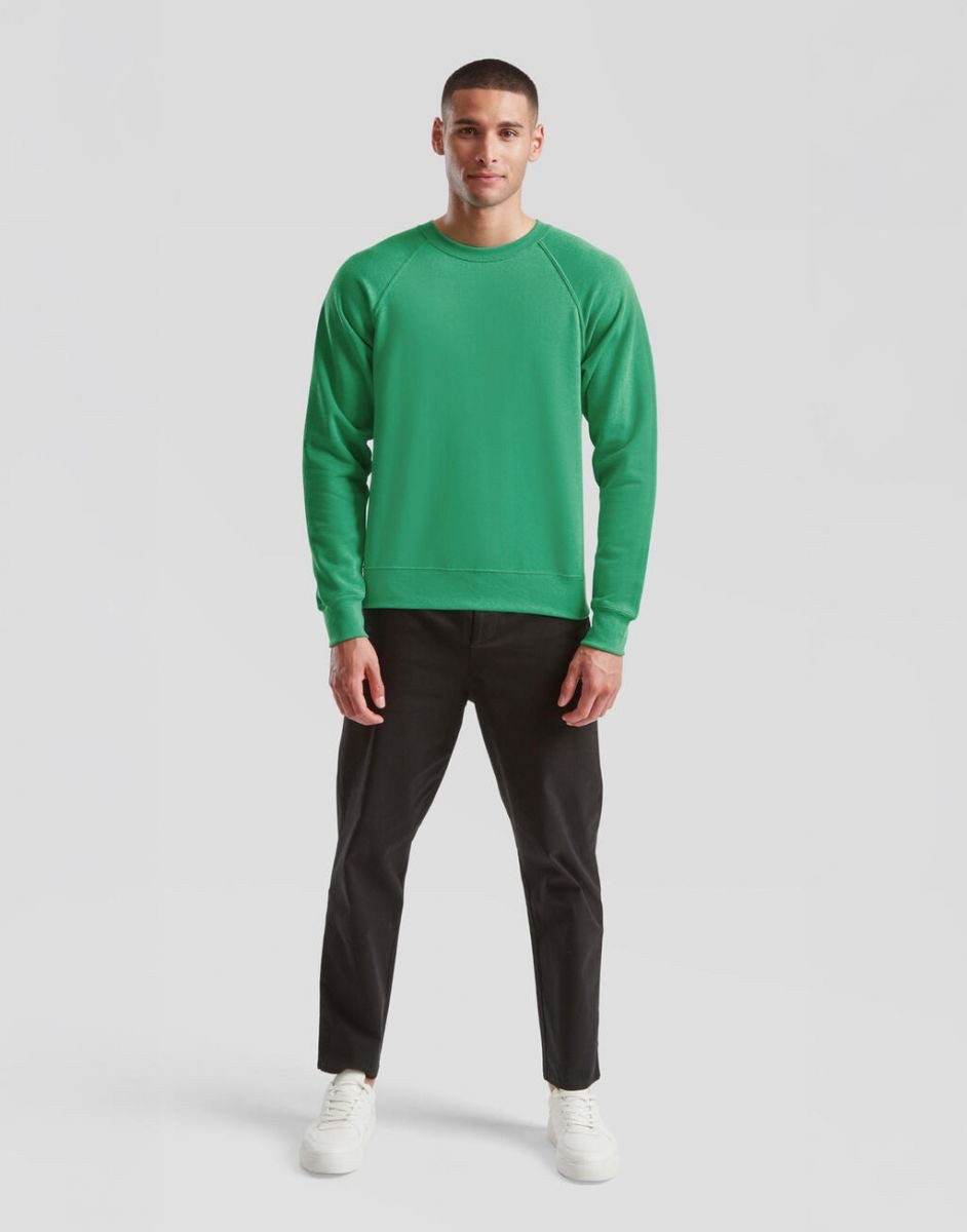 Fruit of the Loom Sweatshirt Classic Raglan Sweatshirt Pullover