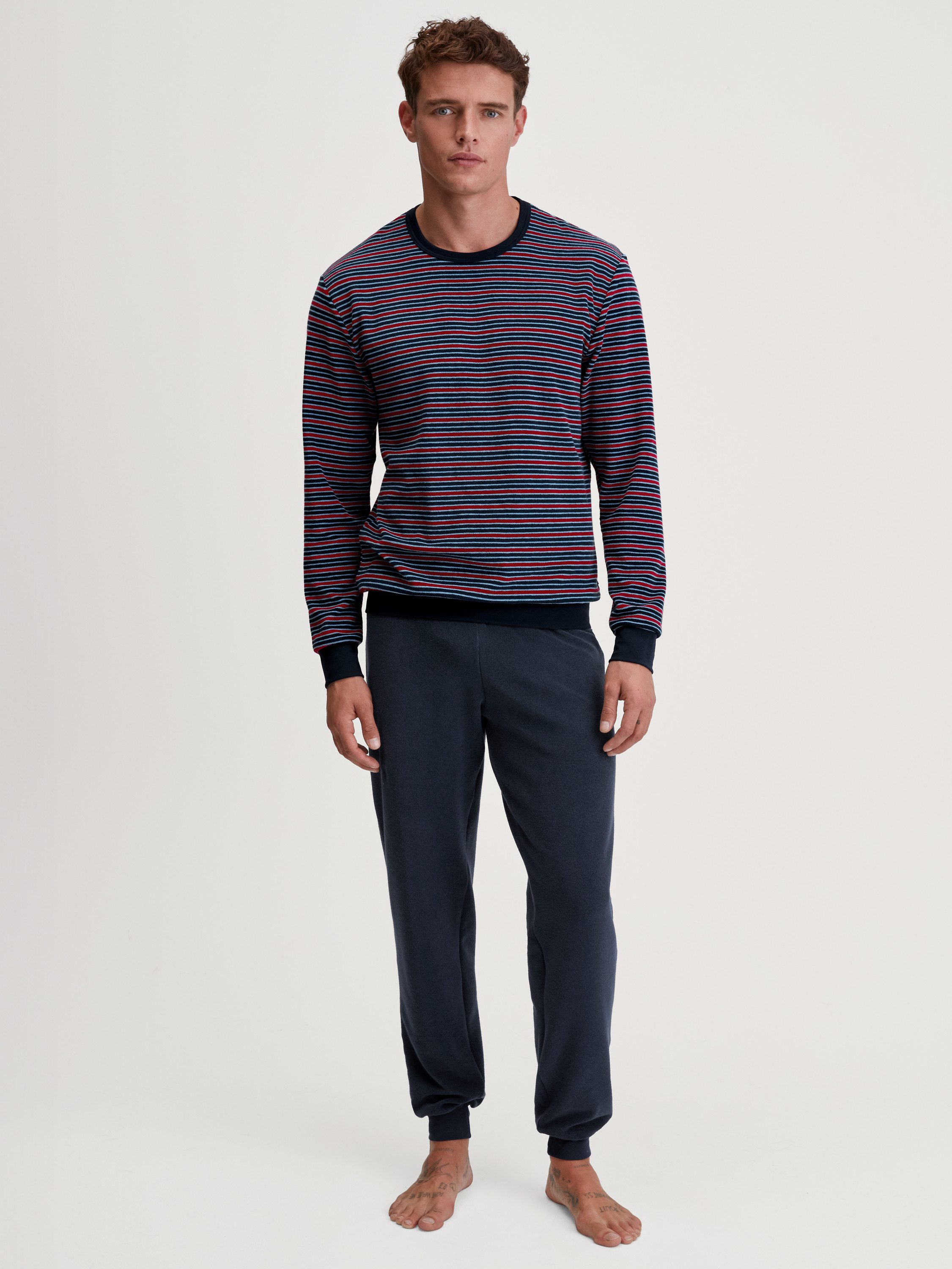 CALIDA Pyjama Relax Terry Herren (2 günstig online kaufen