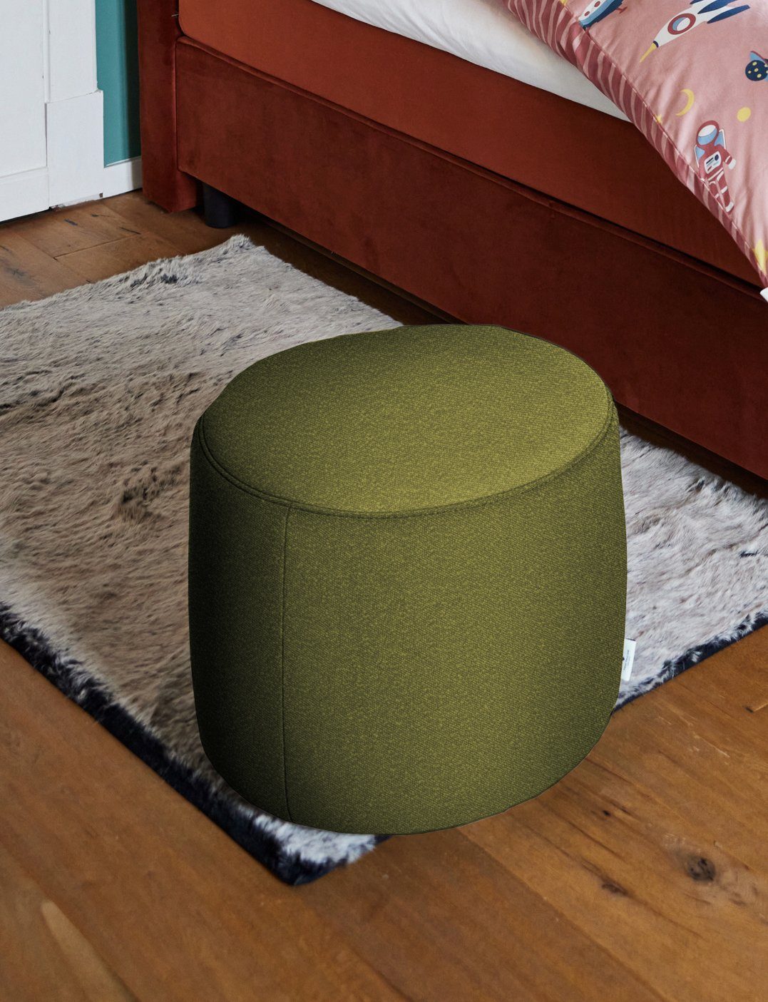 DROP HOME PURE, Pouf cm TOM ø 50 TAILOR