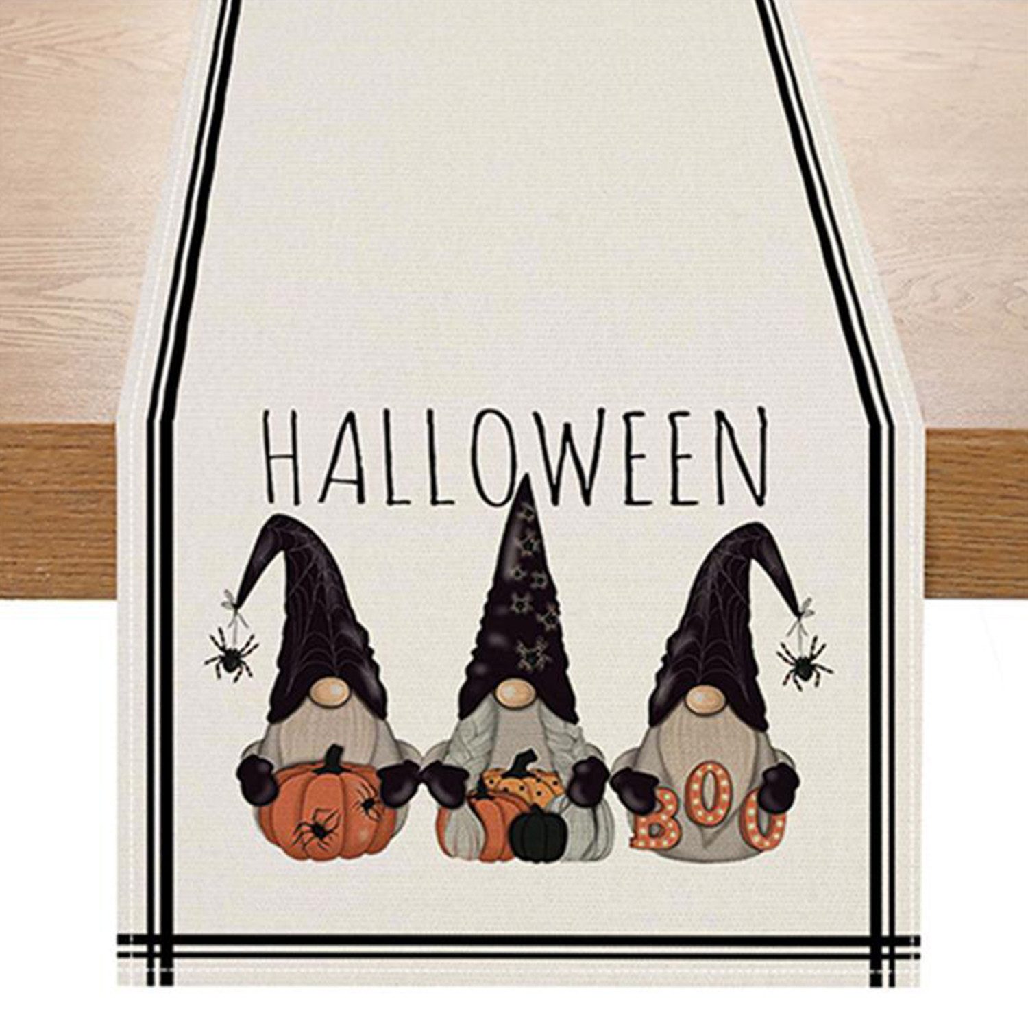 Tischläufer Halloween Tischläufer,Geist-Print Feiertagsdekoration Küche Esstisc