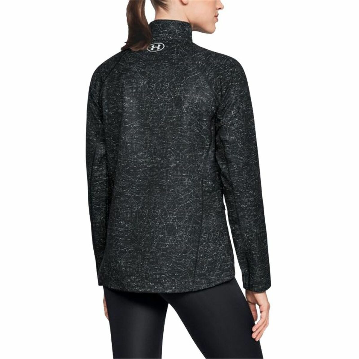 Under Armour® Trainingsjacke Sportjacke für Frauen Under Armour Storm Printed Dunkelgrau