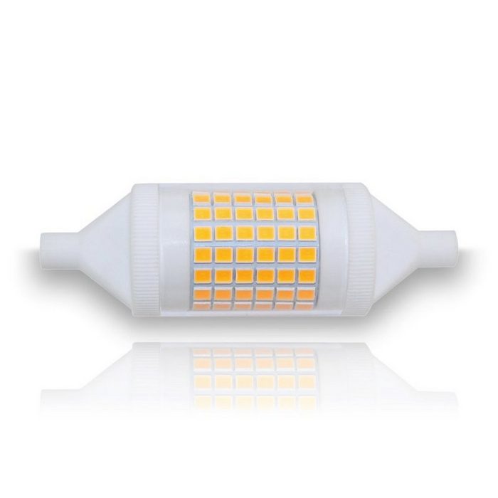 LEDmaxx Sockelleuchten LED Stablampe LEDmaxx R7s Slim Line plus Halogenersatz 11W 6500 K 78 mm
