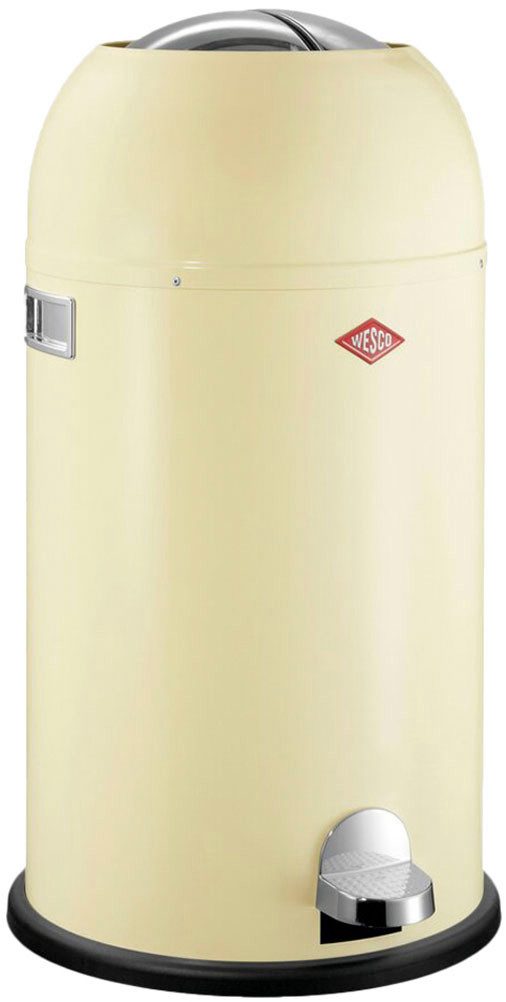 WESCO Mülleimer Kickmaster, Abfallsammler mit Dämpfer, 33 Liter