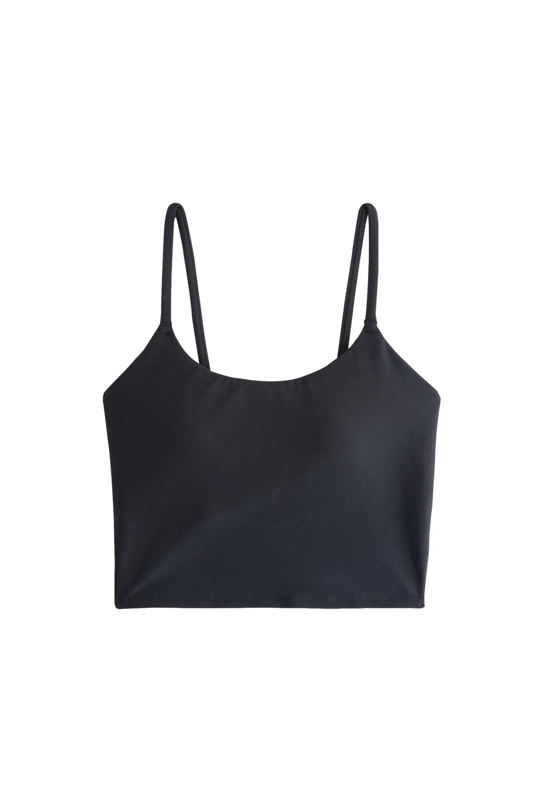 Sport-BH Sportliches Kurz-Bustier mit verdecktem Support
