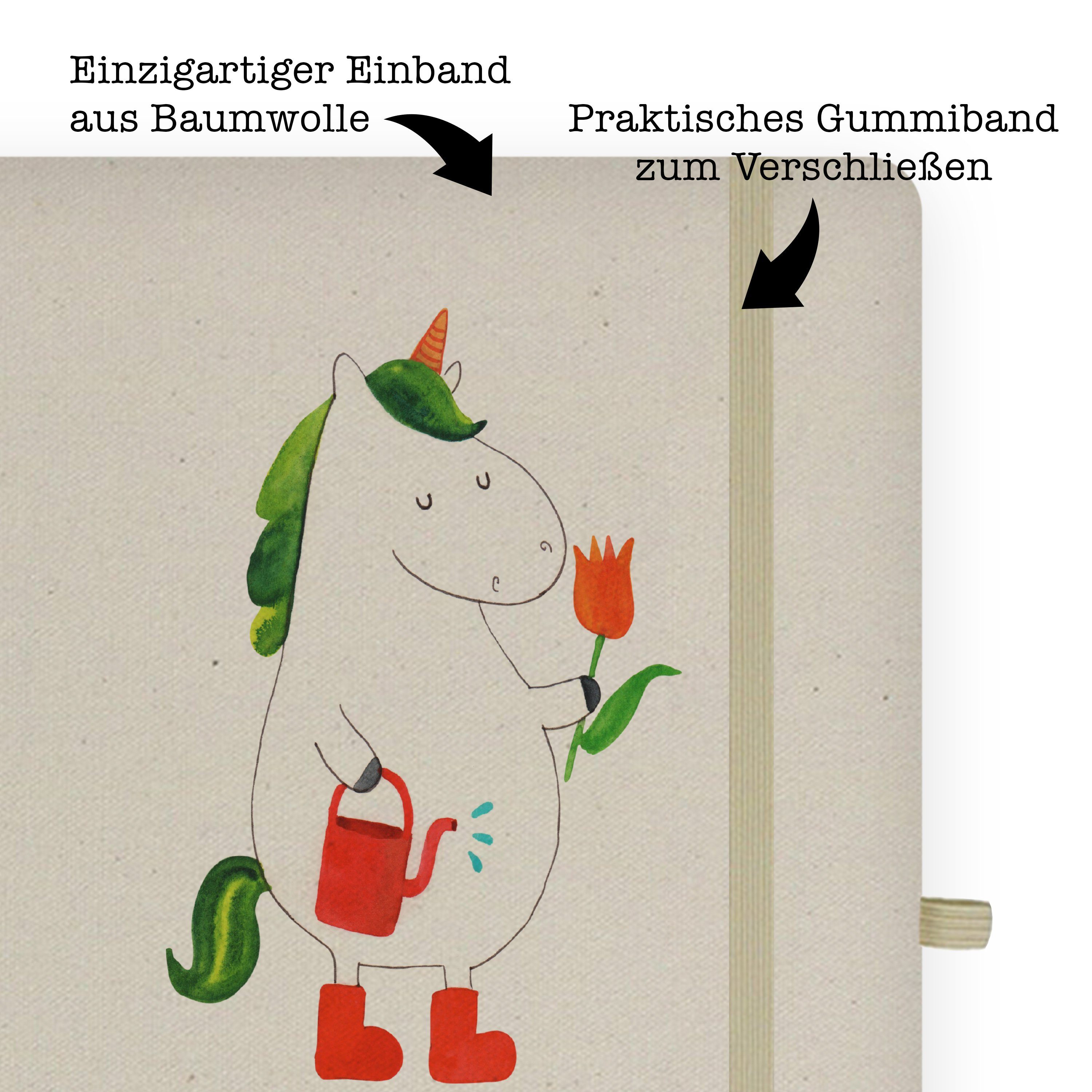 - Geschenk, Panda Einhö Notizbuch Pegasus, - Gärtner Mrs. Schreibbuch, & Mr. Einhorn Transparent