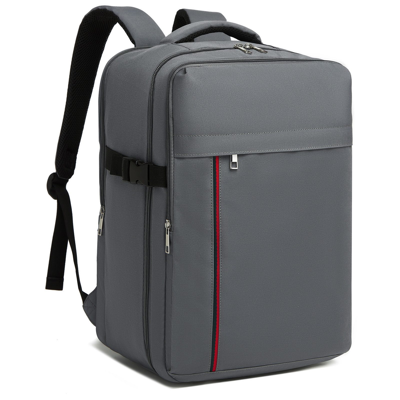 KONO Reiserucksack, Handgepäck 41x27x20cm, Wasserdichter Untersitz-Rucksack für Flugzeug