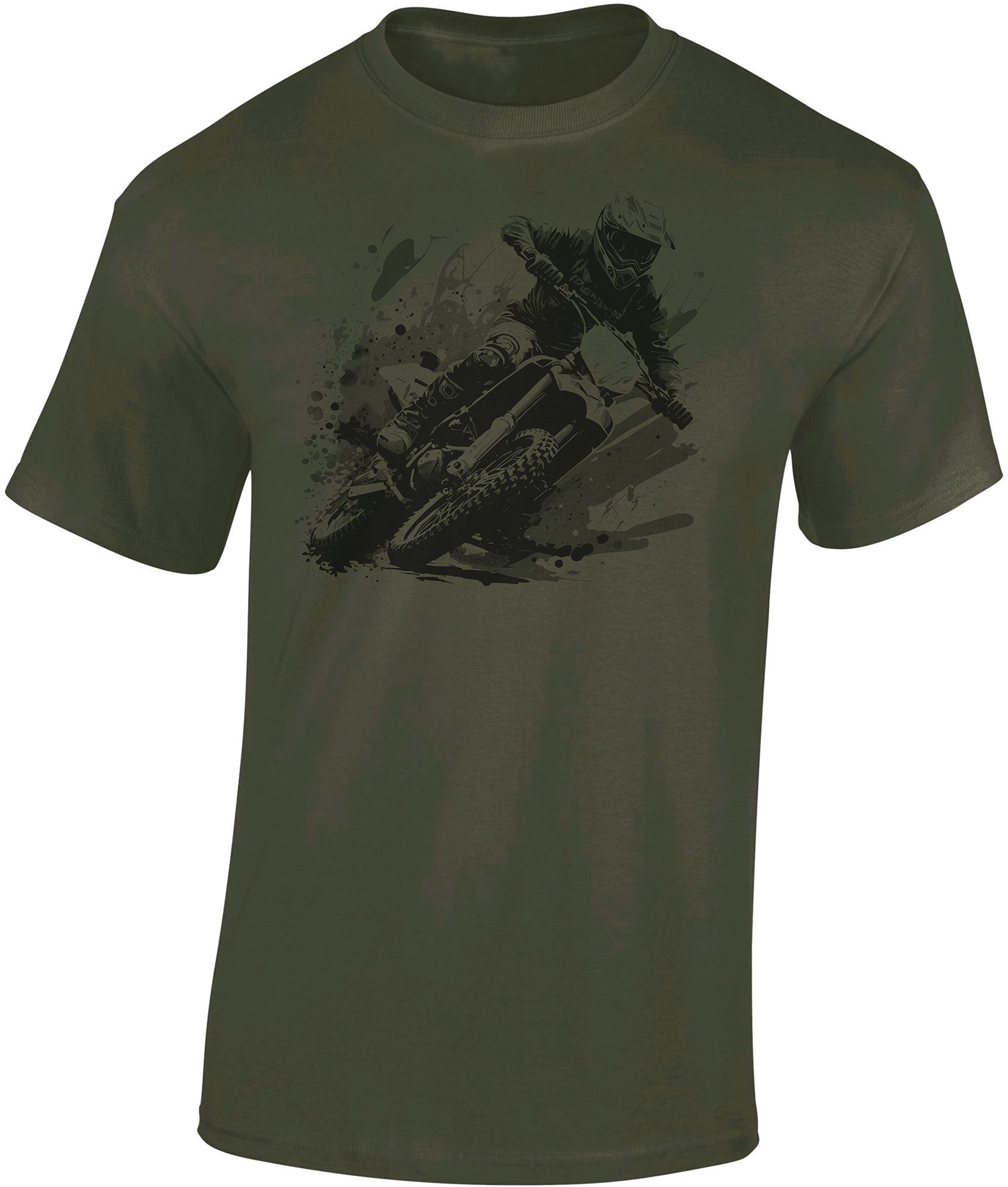 Baddery Print-Shirt Motocross T-Shirt: "Dirt Rush" günstig online kaufen