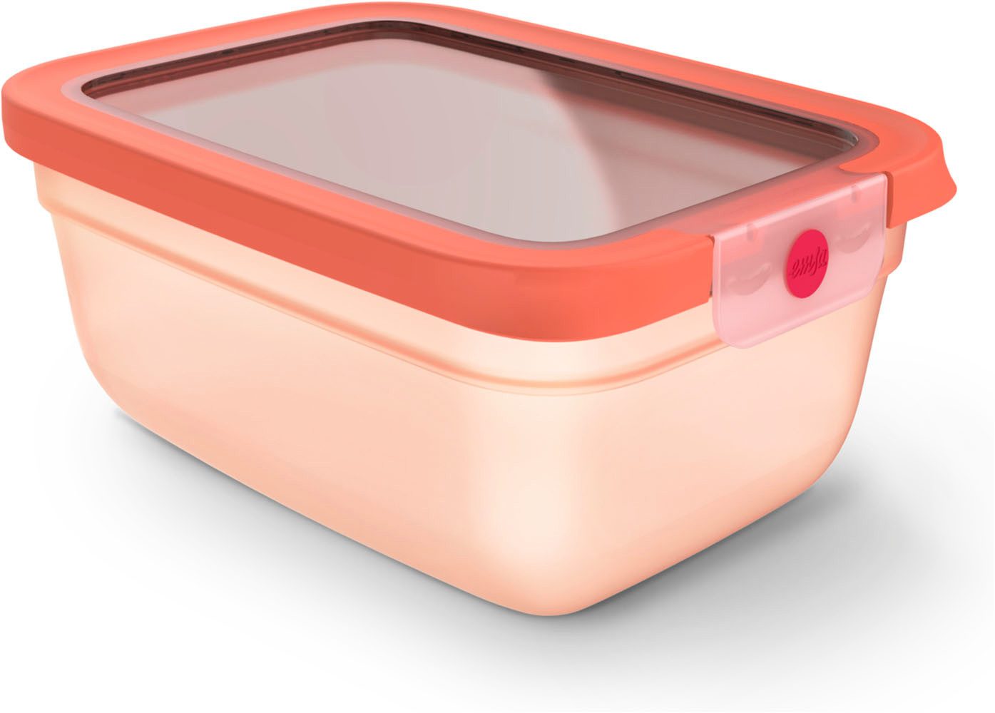 Emsa Frischhaltedose oneClick, Polyprophylen (PP), (1-tlg), verschlossen mit nur 1 x Klick, 100% dicht, made in Germany