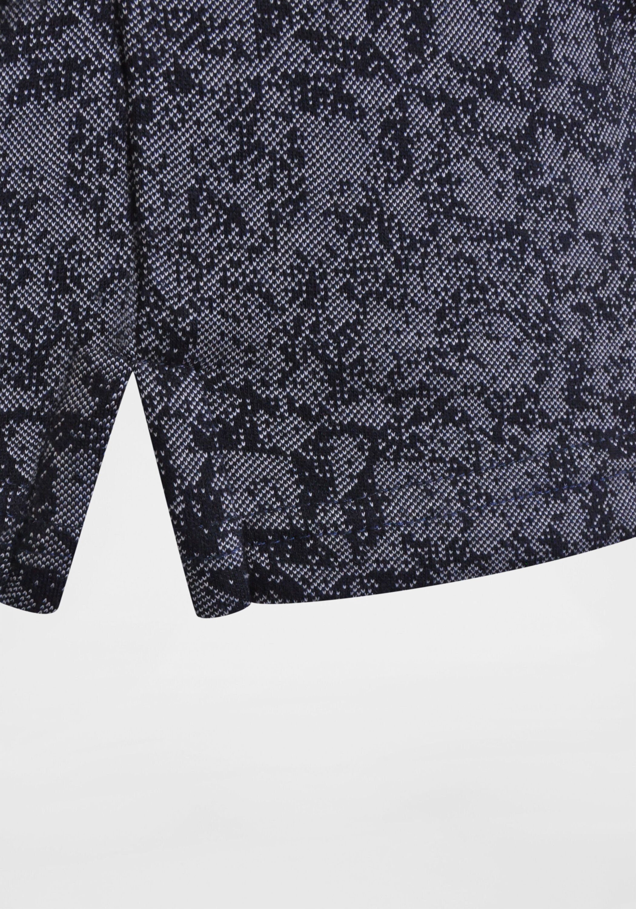 NAVIGAZIONE Poloshirt mit Jaquardmuster