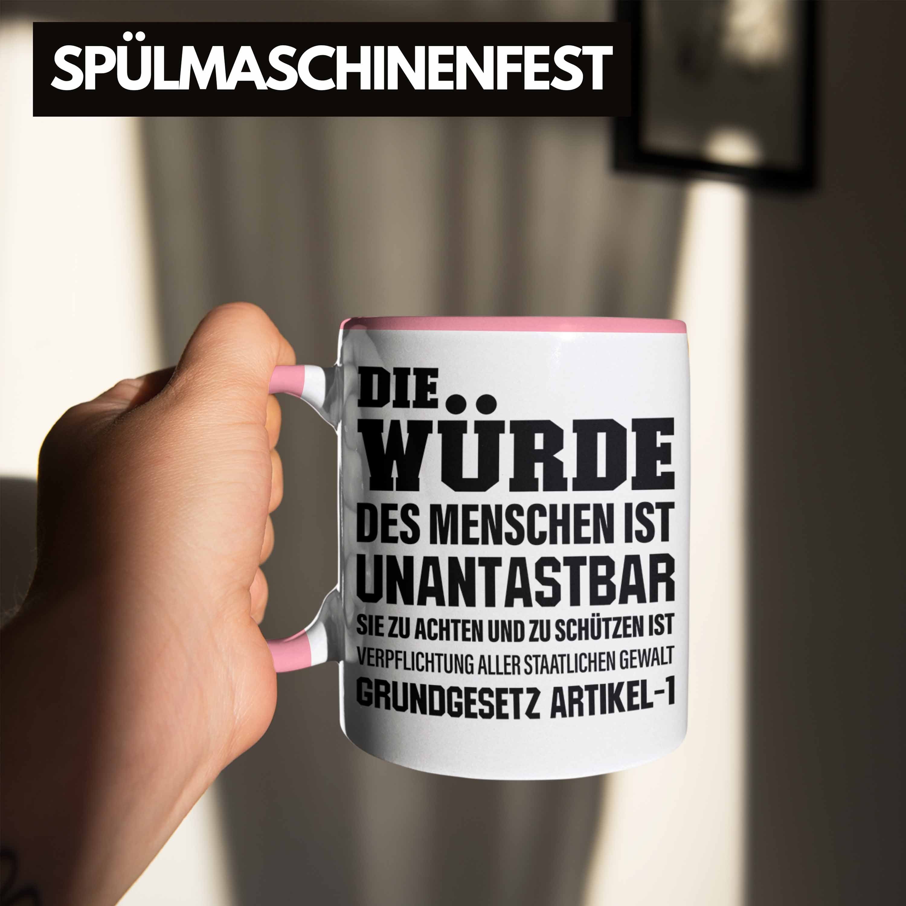 - Geschenkideen Juristin Geschenk Trendation mit Examen Tasse Tasse für Spruch Staatsexamen Jurist Jura Trendation Rosa Lustig