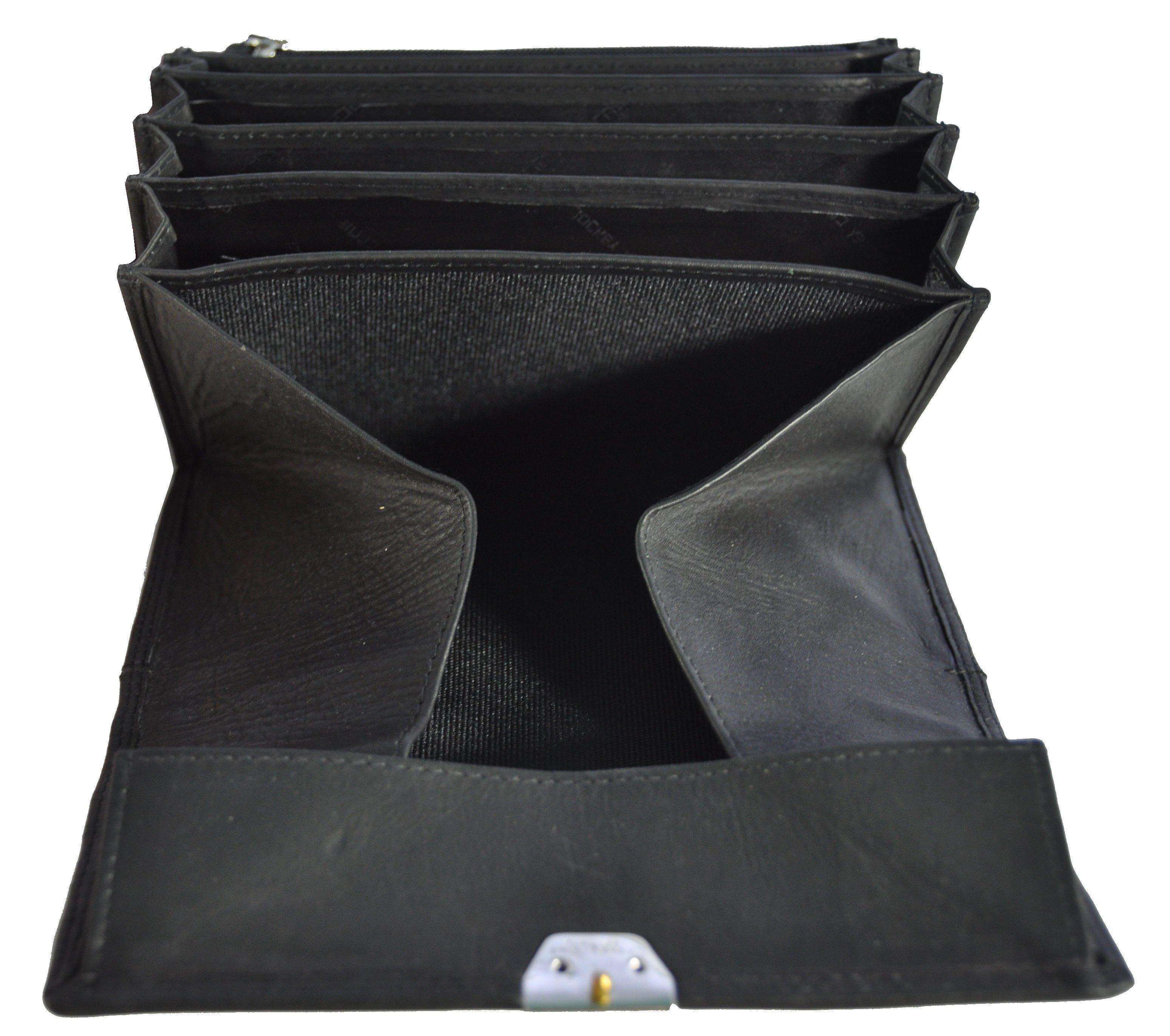 JOCKEY CLUB Kellnerbörse echt Leder Taxibörse Geldbörse Portemonnaie