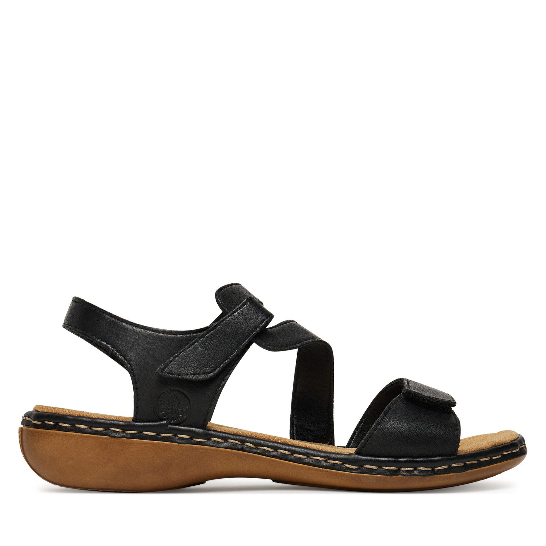 Rieker Rieker Damen-Sandalen Schwarz 659C7-00 Sandale
