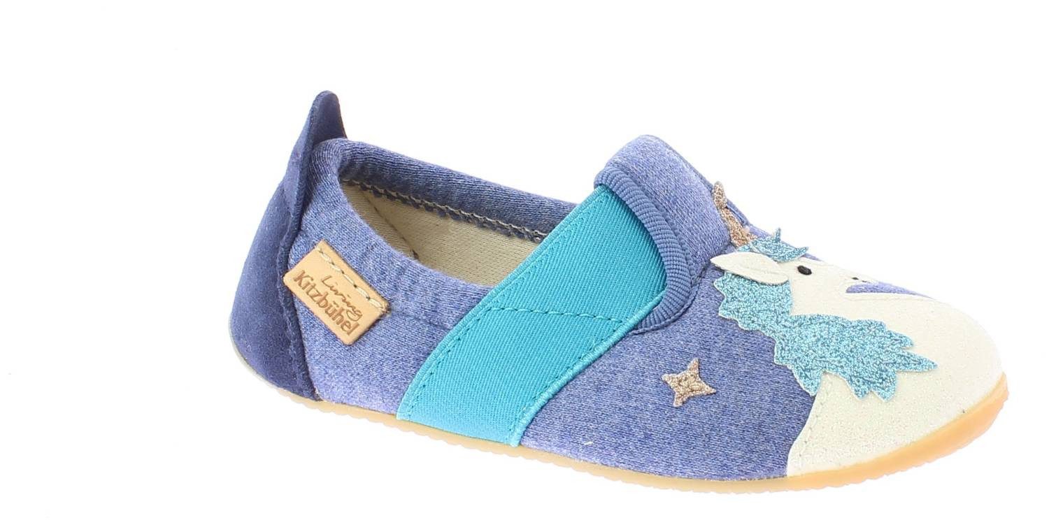 Living Kitzbühel Living Kitzbühel T-Modell Einhorn & Regenbogen Media Blue Slipper