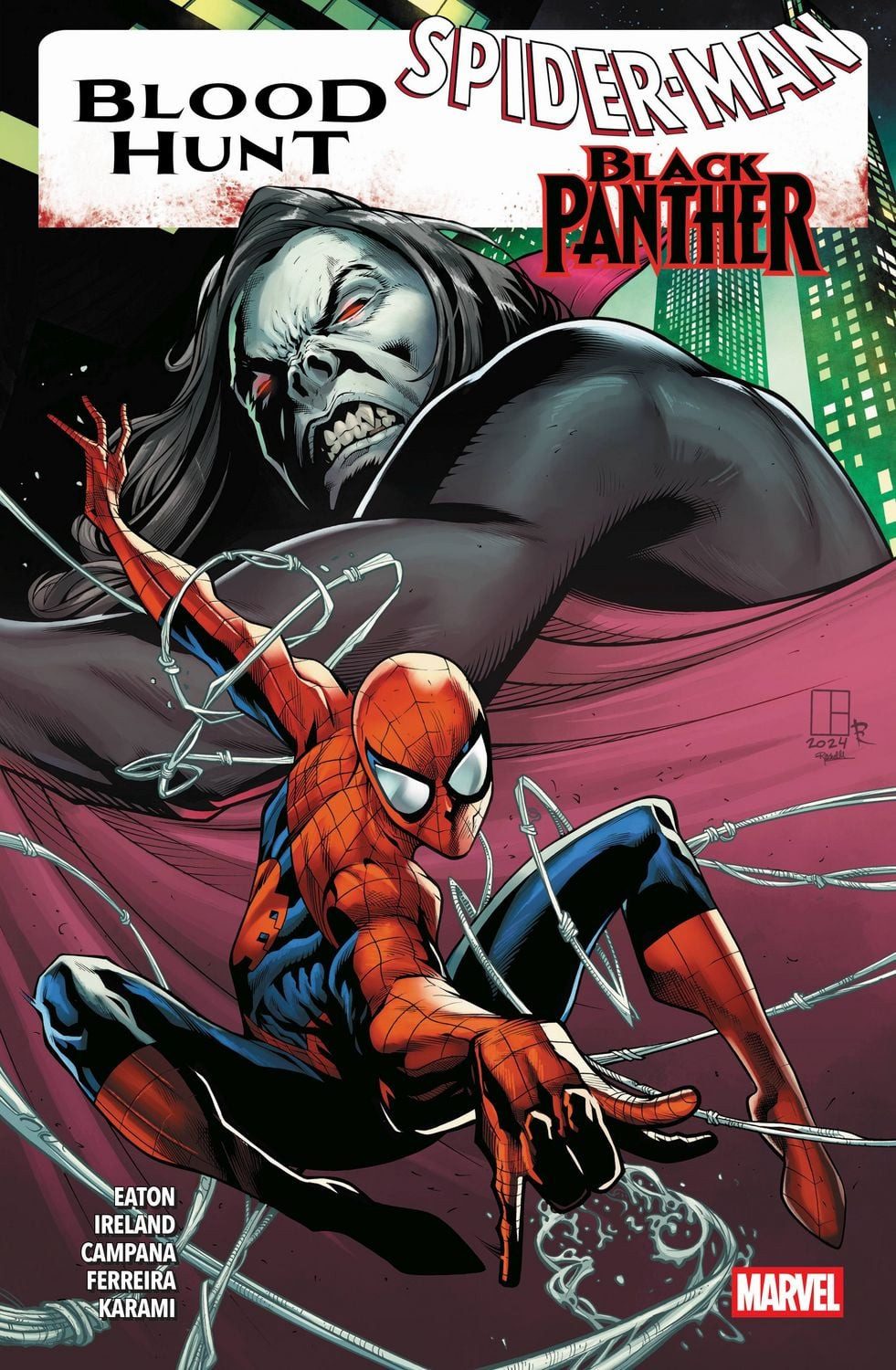 Blood Hunt: Spider-Man/Black Panther / Chris Campana, Cheryl Lynn Eaton, Marcelo Ferreira, Justina Ireland, Farid Karami