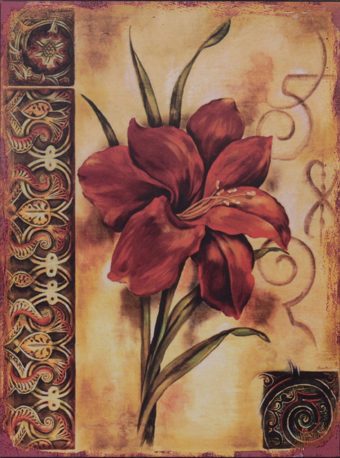 Aubaho Dekoobjekt Blechschild 40 x 30cm Replikat Retro Design Dekoration