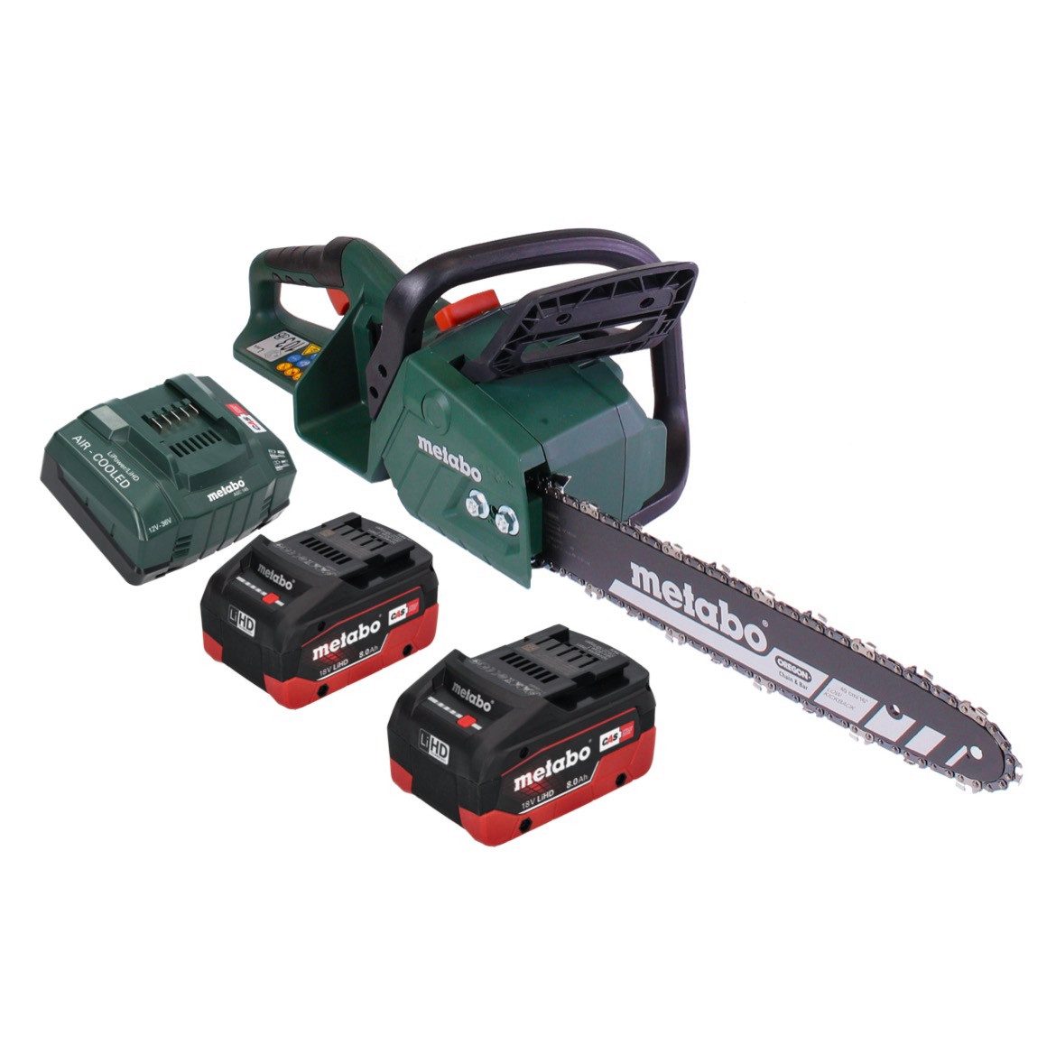 metabo Akku-Kettensäge MS 36-18 LTX BL 40 Akku Kettensäge 36 V (2x 18 V) 40 cm 22 m/s Brus