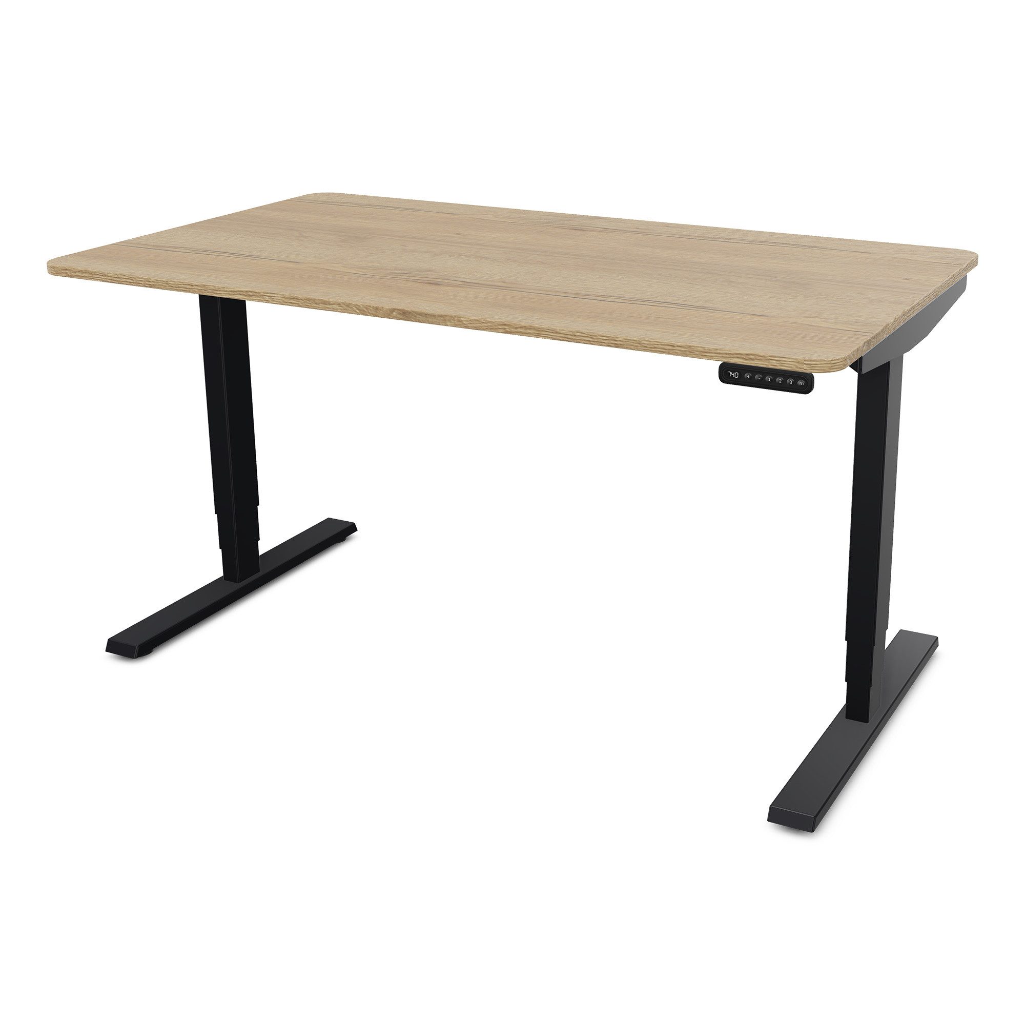 ASSMANN Büromöbel Schreibtisch Y-LINE Curved (140x70cm günstig online kaufen