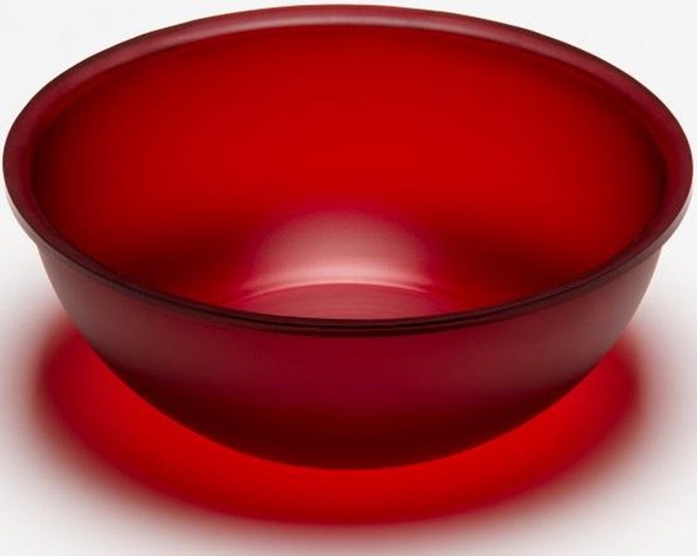 G.F. Heim Söhne Salatschüssel aus Acrylglas satiniert cherry 29,5cm