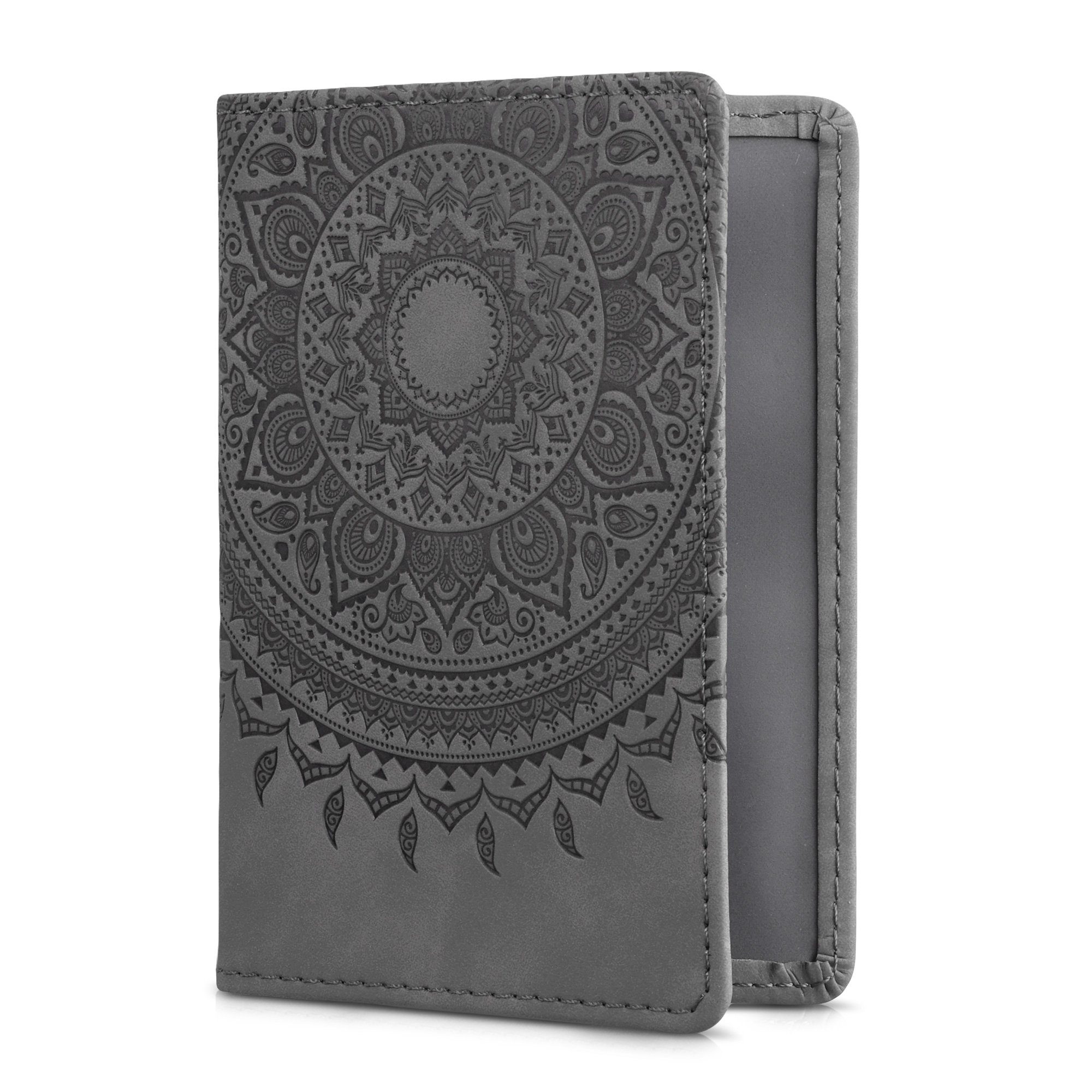 kwmobile Etui Fahrzeugschein Hülle mit Kartenfächern, Kunstleder Etui Tasch günstig online kaufen